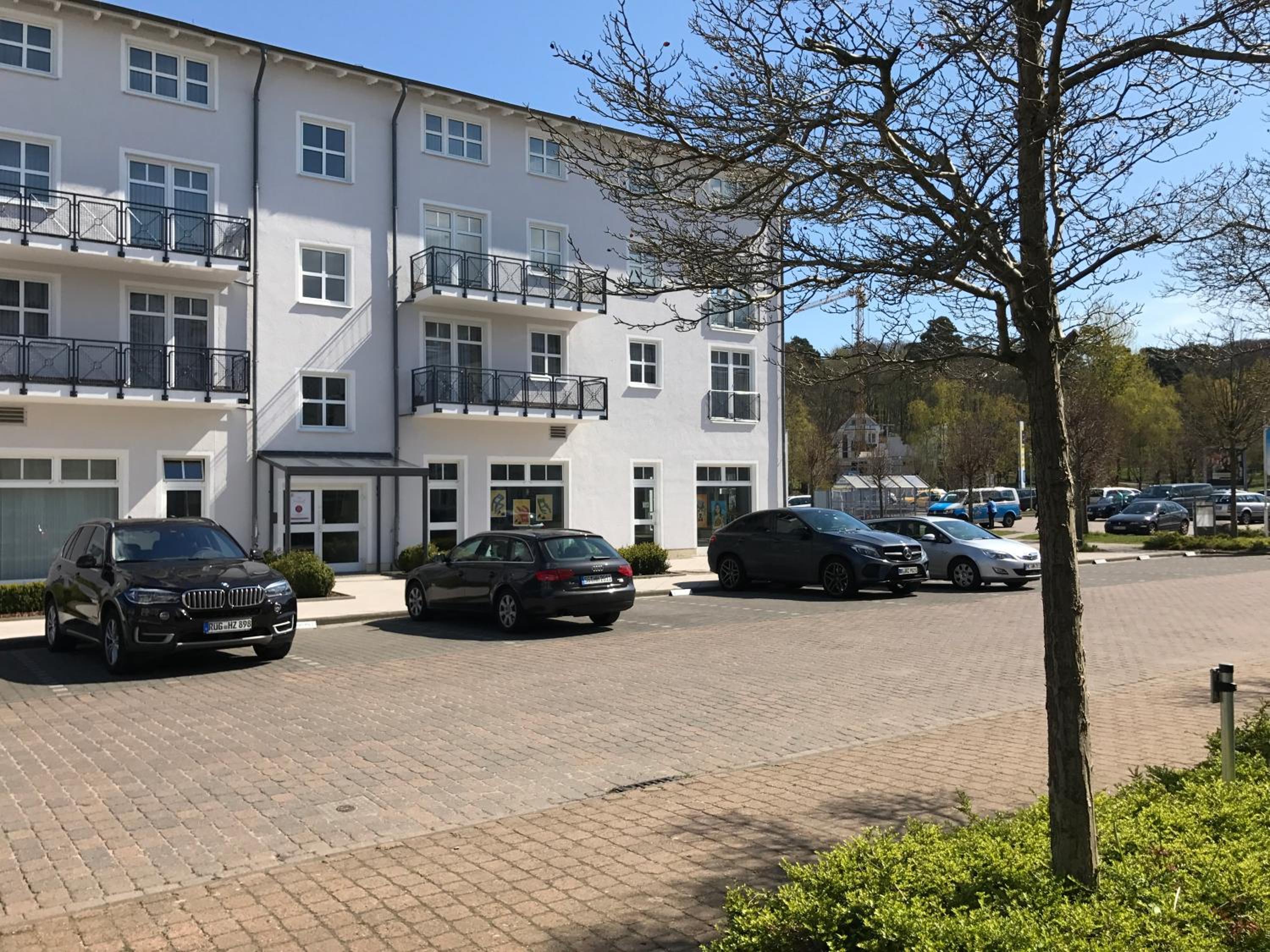 Fewo 22 im Haus Hühnergott Sellin - Balkon mit Aussicht