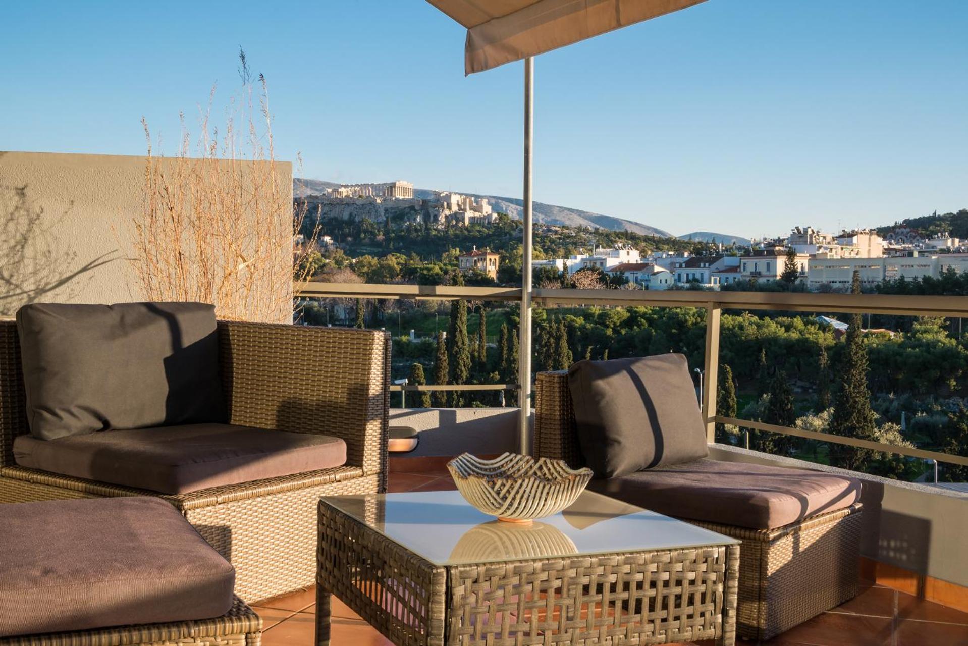 Virgo - Loft with Spectacular View to Acropolis photo 3