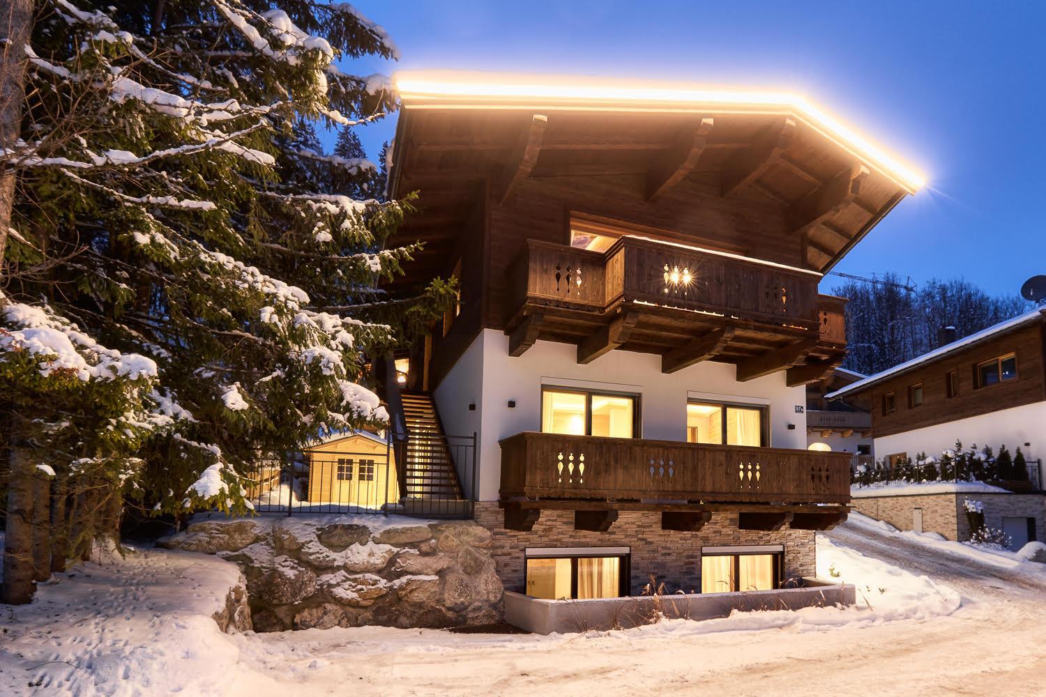 Top modernes Ferienhaus mit Sauna! Nicht weit vom Skilift