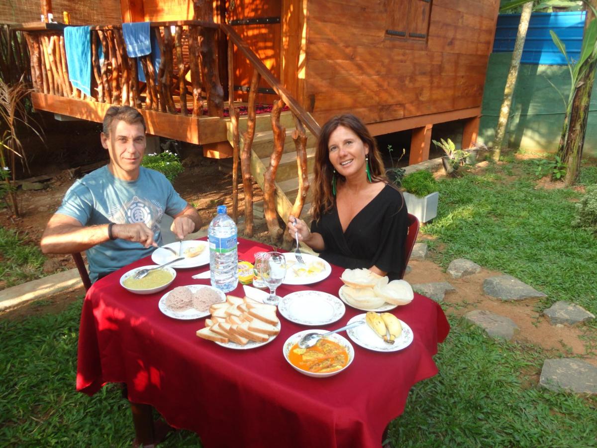 outdoor BBQ area