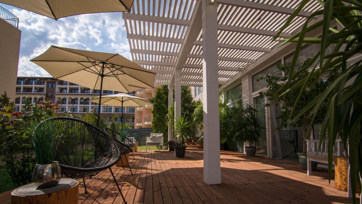 outdoor BBQ area