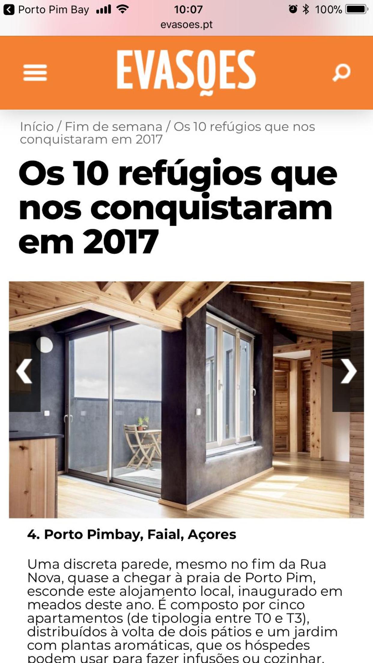 Porto Pim Bay