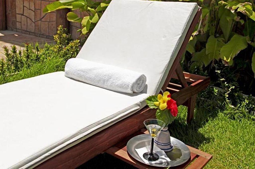 outdoor BBQ area