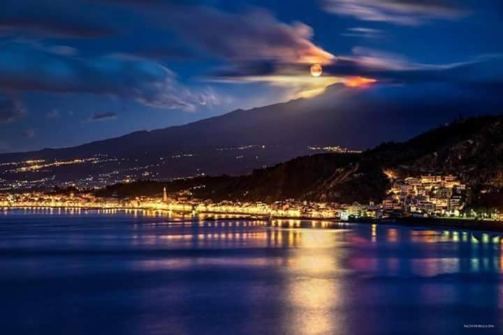 Taormina castle and sea view view 3