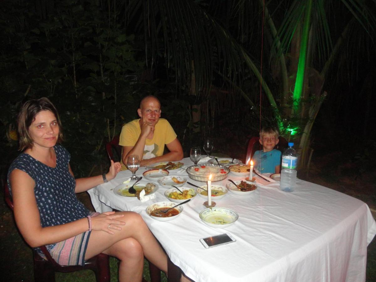 outdoor BBQ area