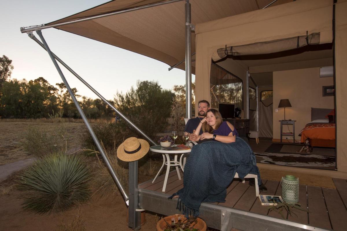 Alice Springs Vacations - Squeakywindmill Boutique Tent BB - Property Image 17