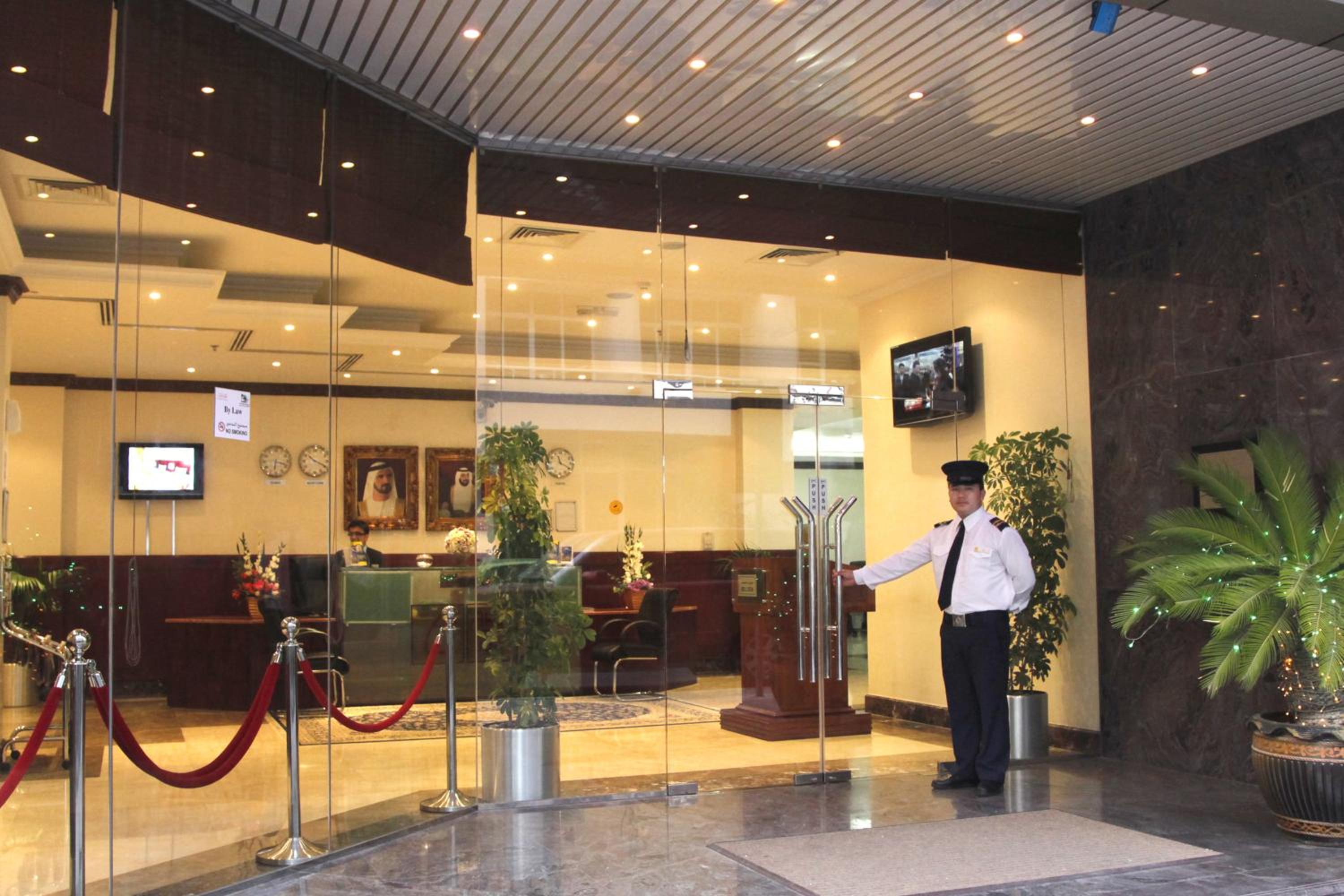 hotel reception