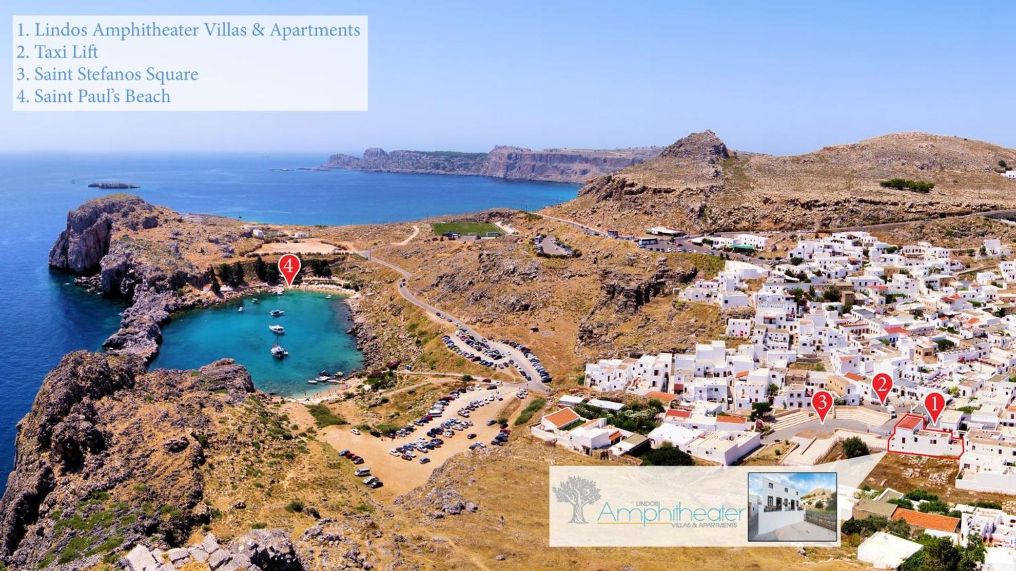 Lindos Amphitheater Villas and Apartments view 2