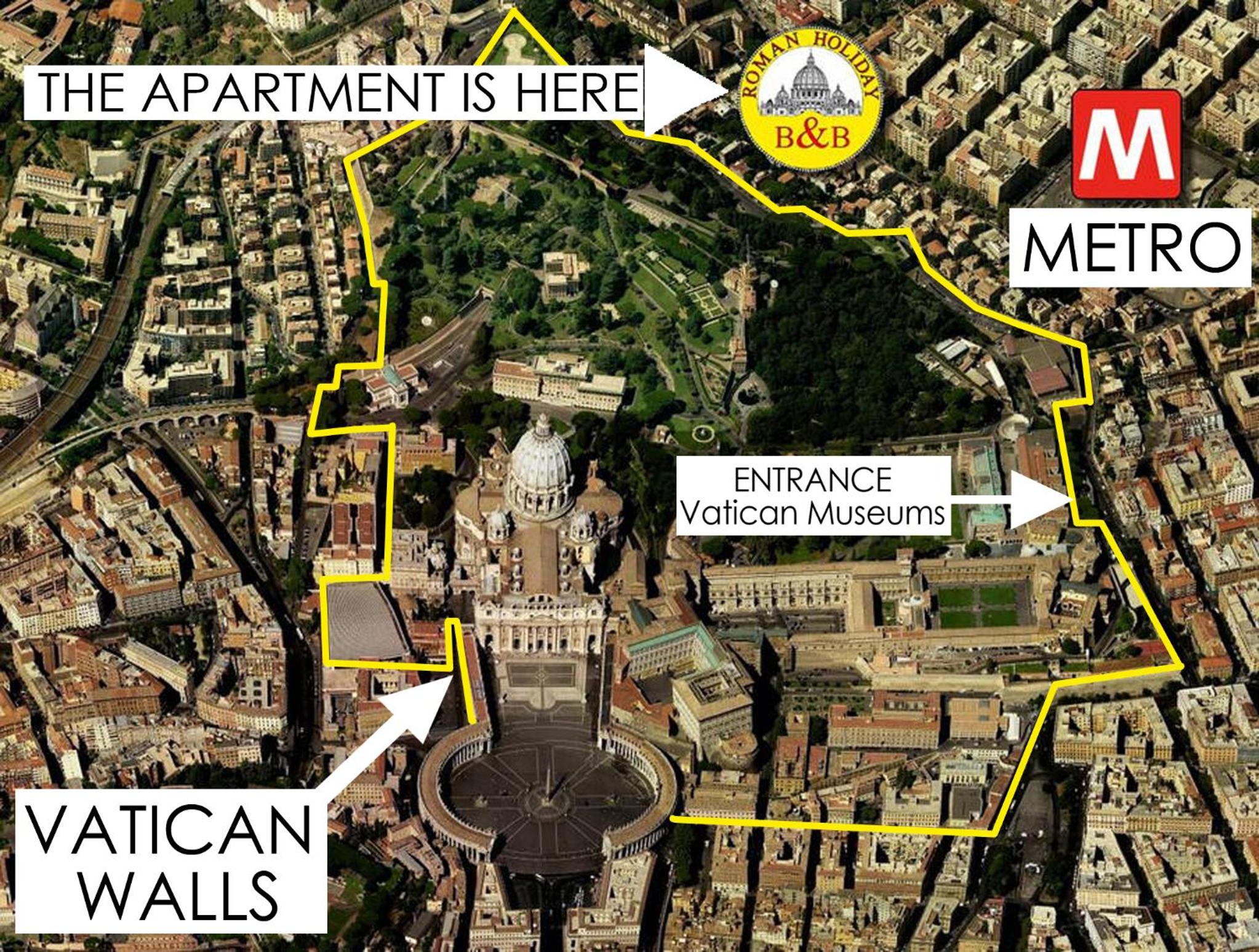 Apartment Close To Vatican Museums And To Metro