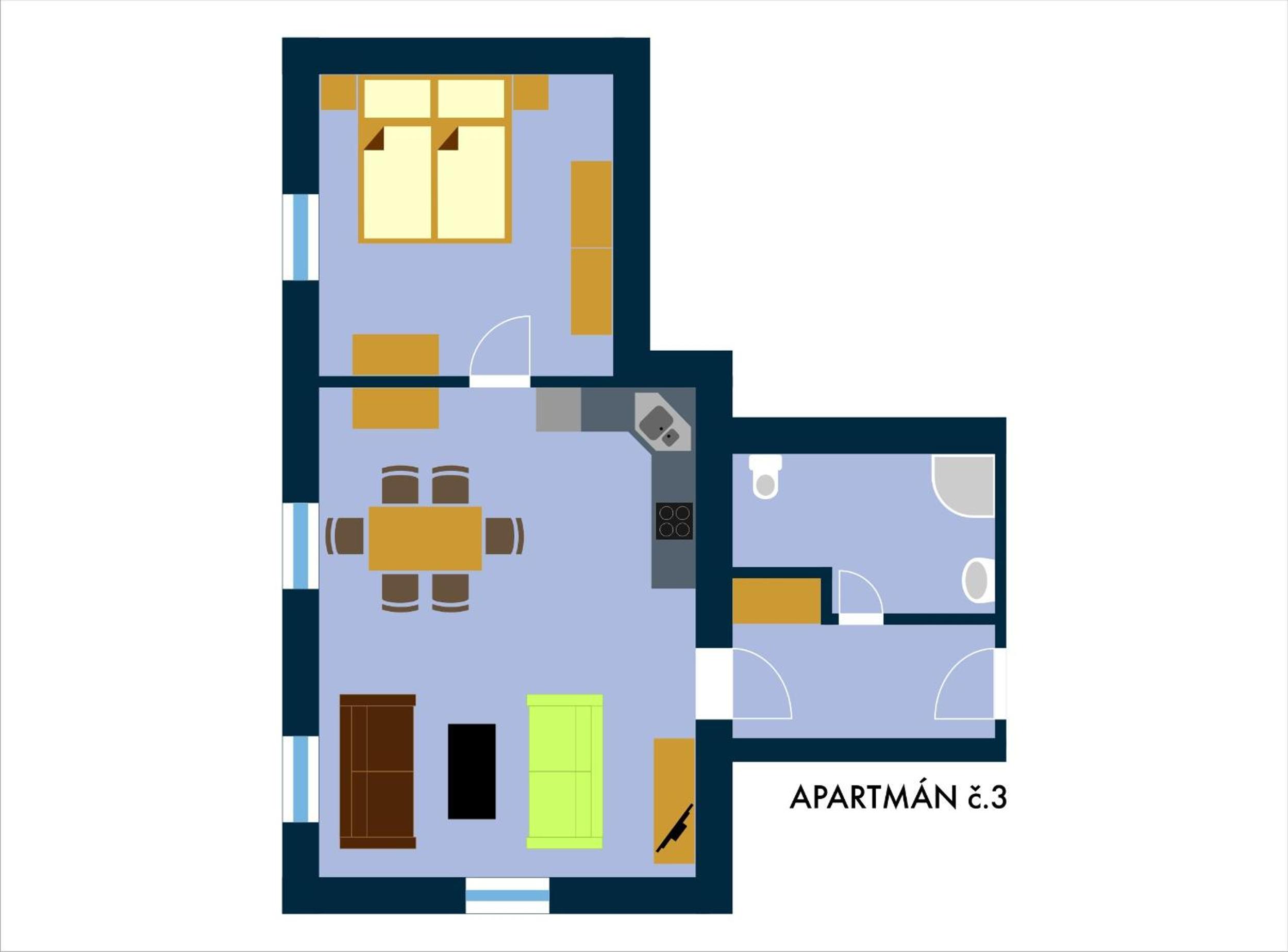 Apartmány Cestář Boží Dar