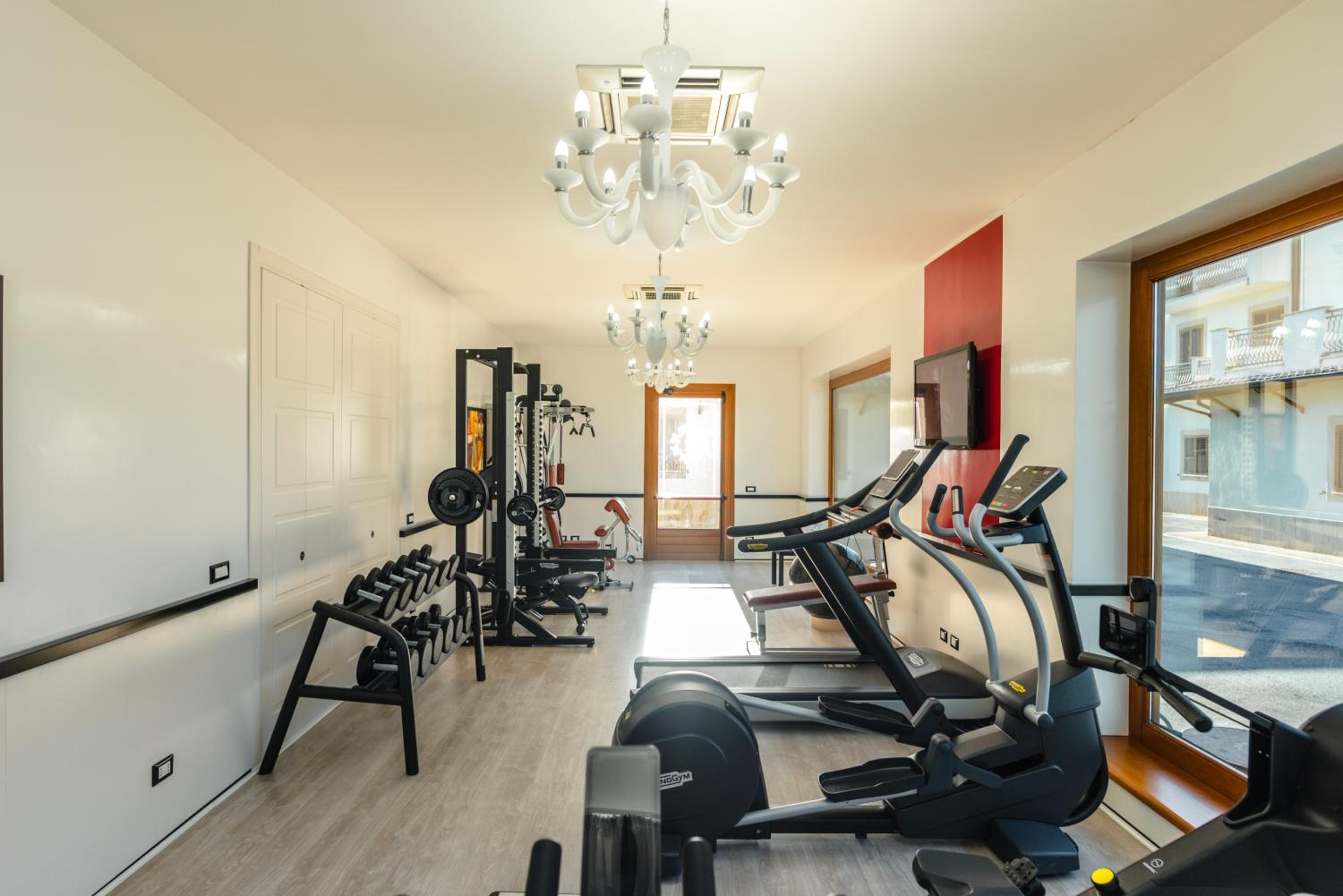 fitness center