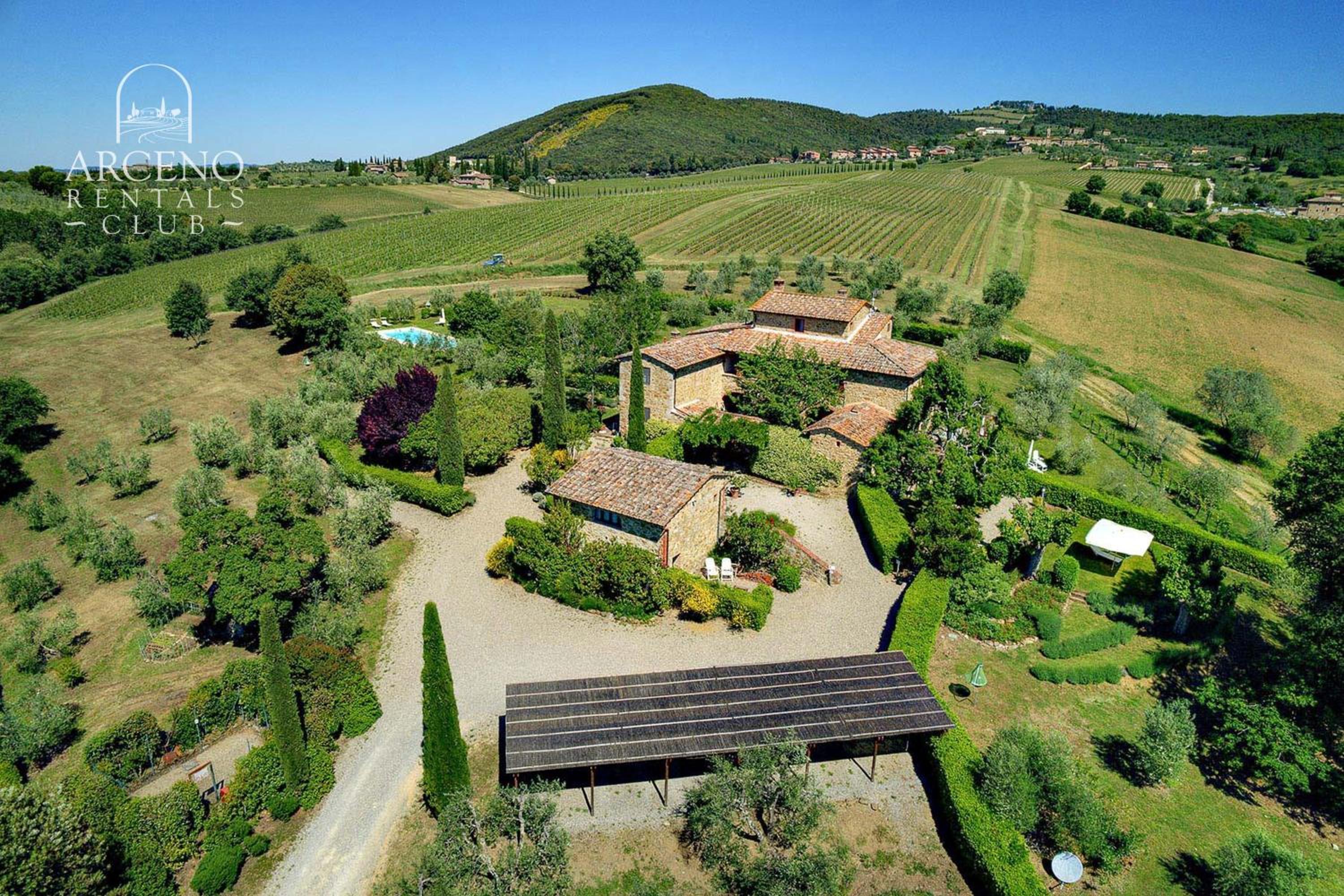 Arco al Poggio - Arceno Rentals Club view 5