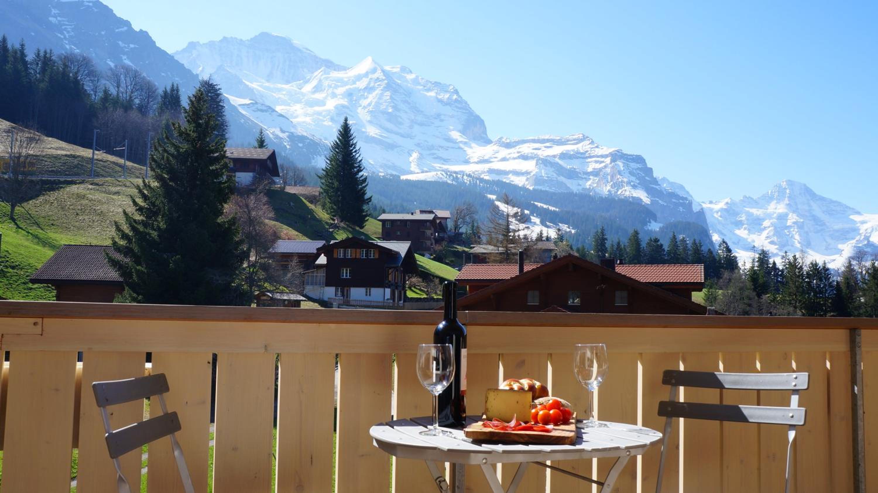 Chalet Brunner Penthouse view 3