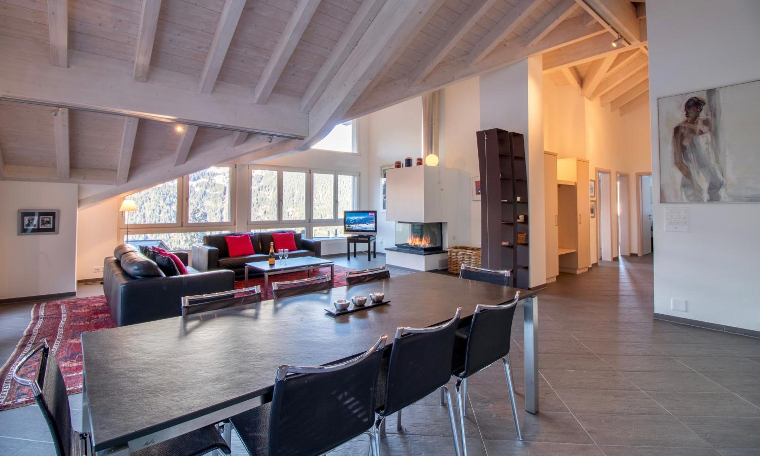 Chalet Brunner Penthouse view 2