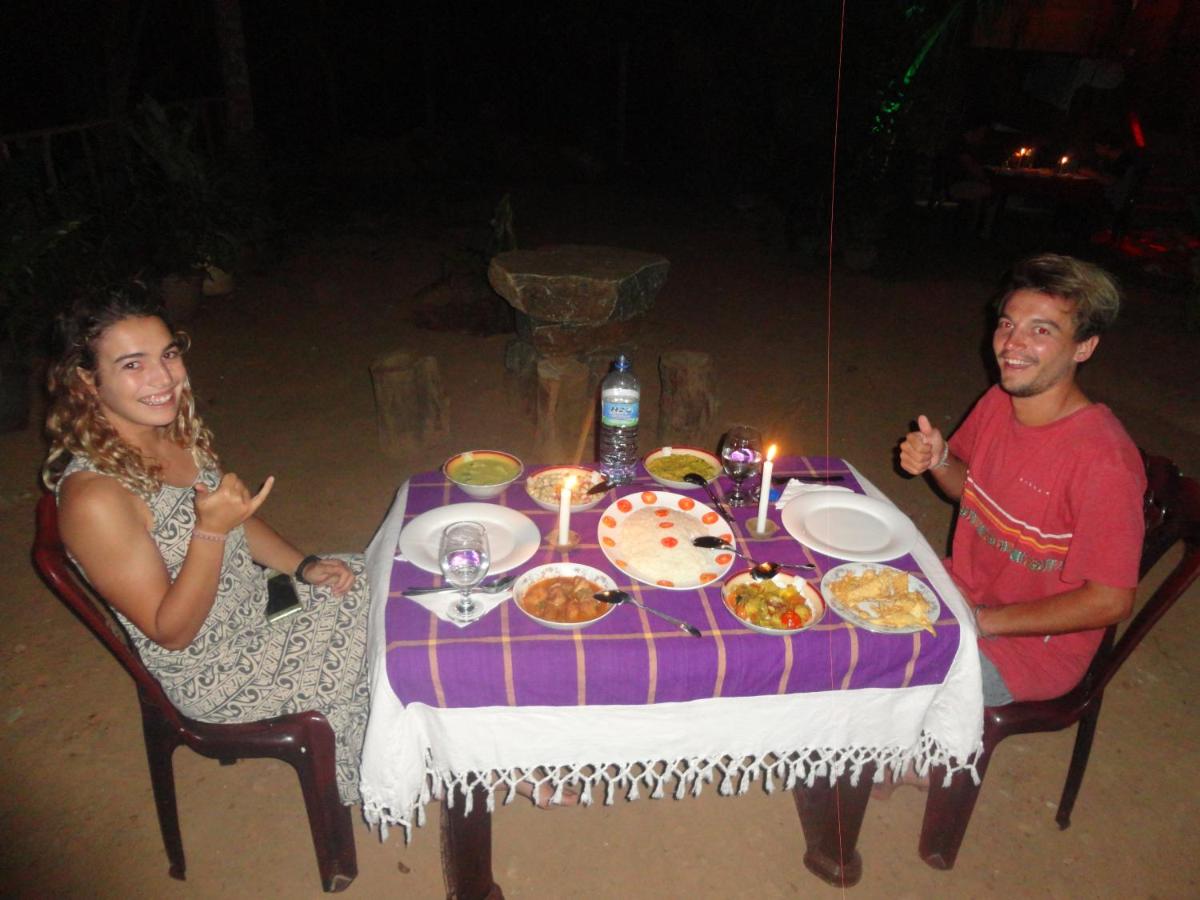 outdoor BBQ area