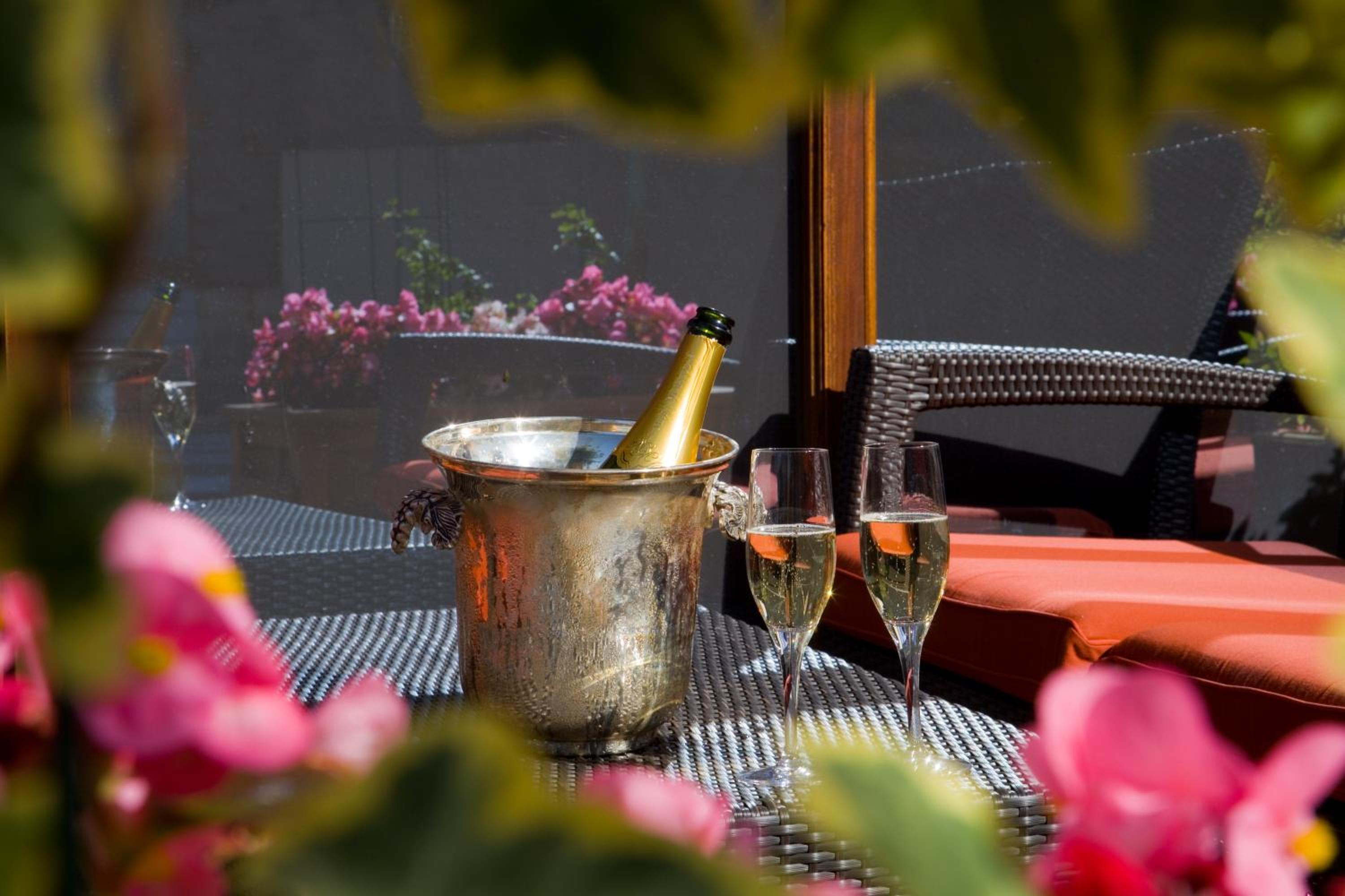 outdoor BBQ area