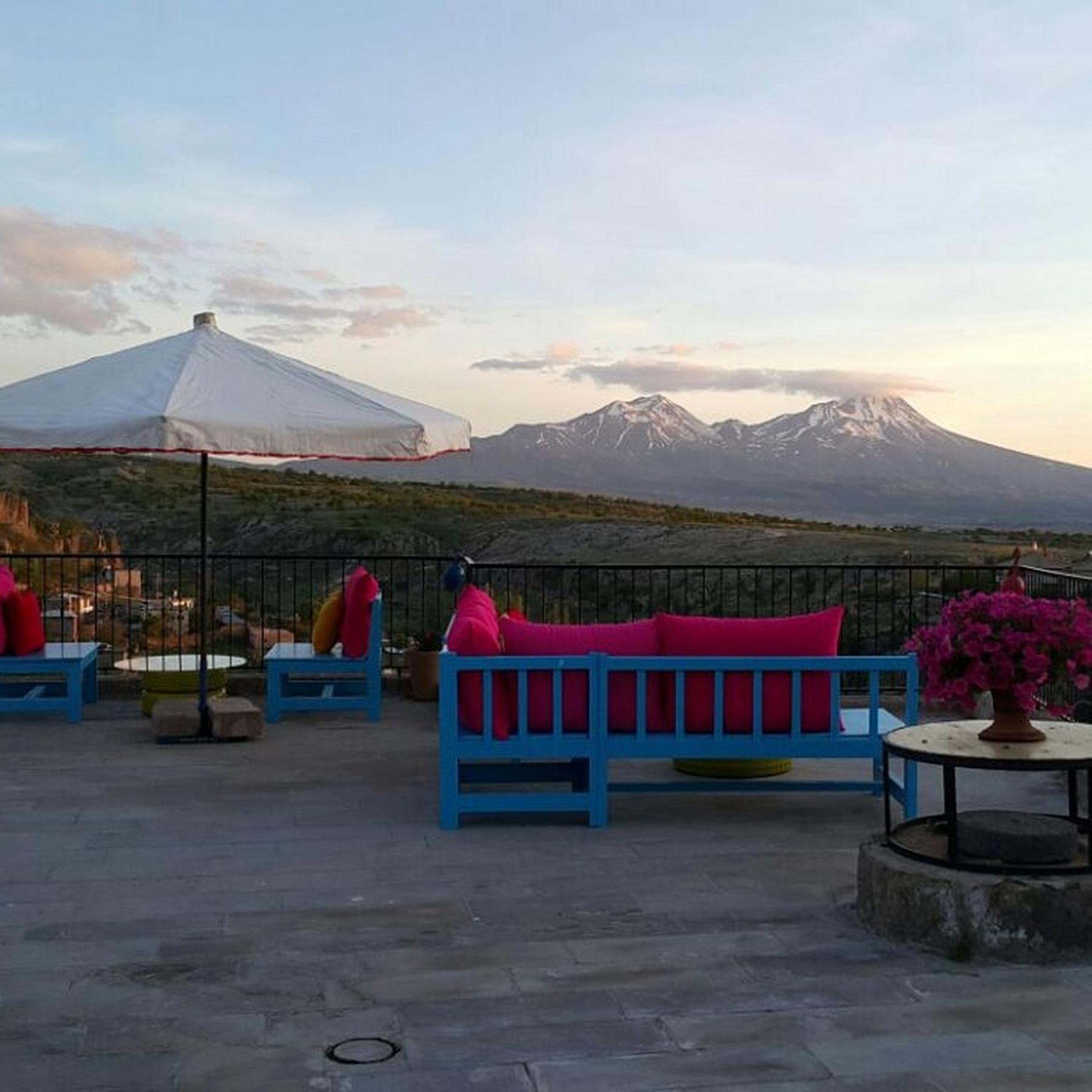 outdoor BBQ area