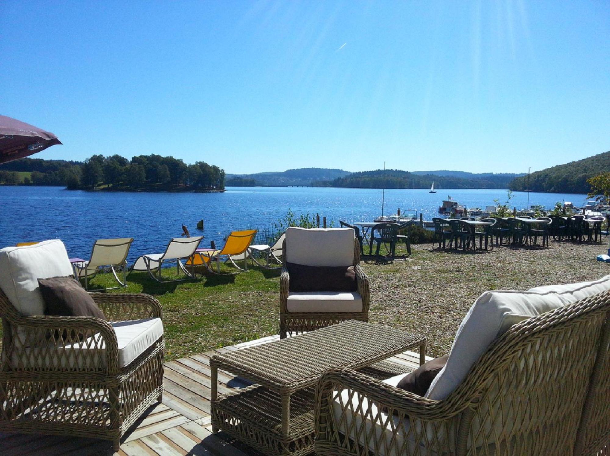 outdoor BBQ area