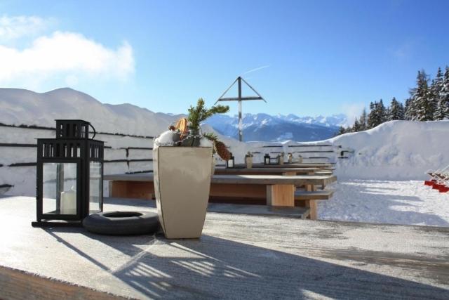 outdoor BBQ area