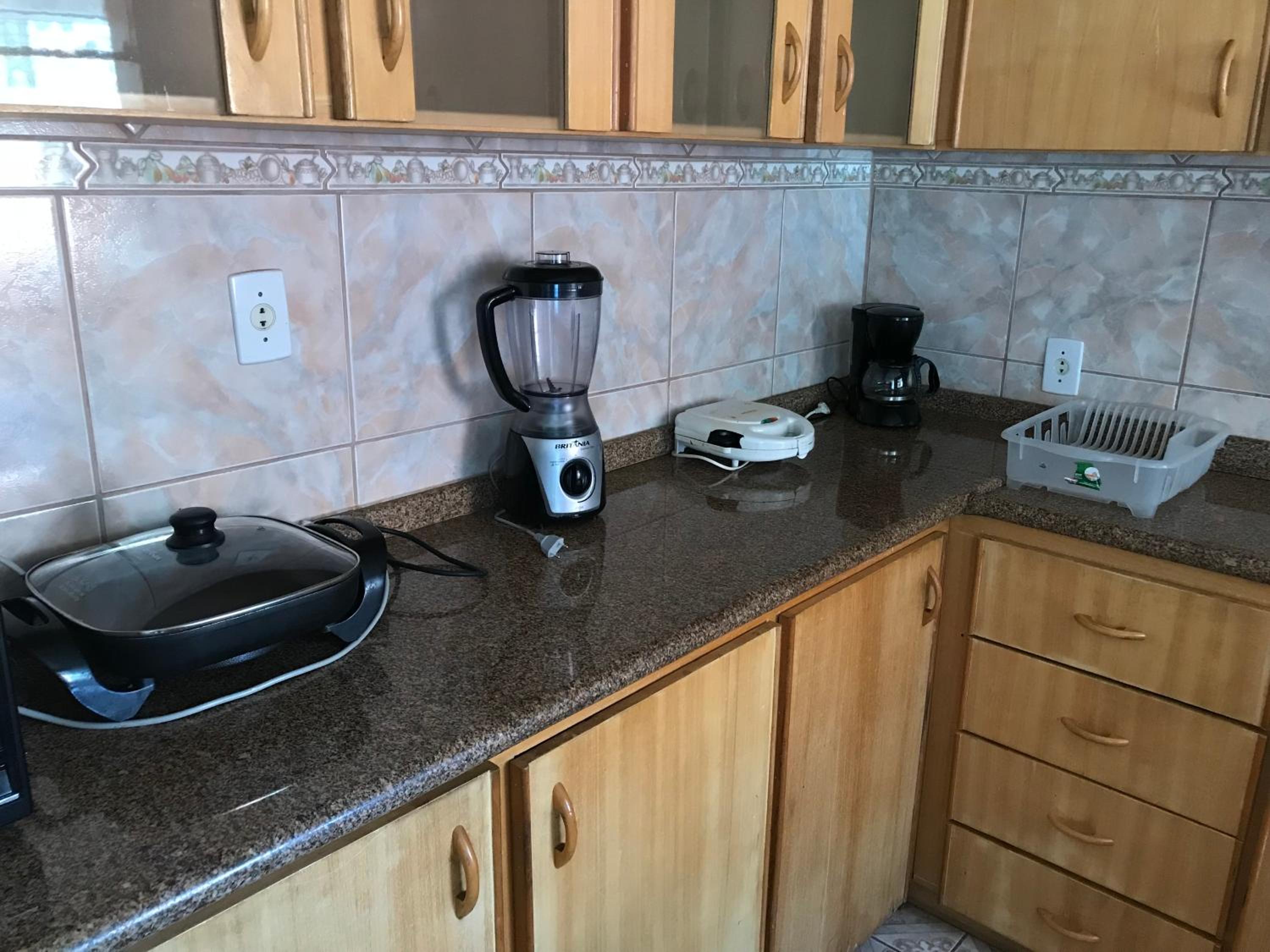 Lagoa da Conceição Apartments AC -cozinha completa-centrinho da lagoa