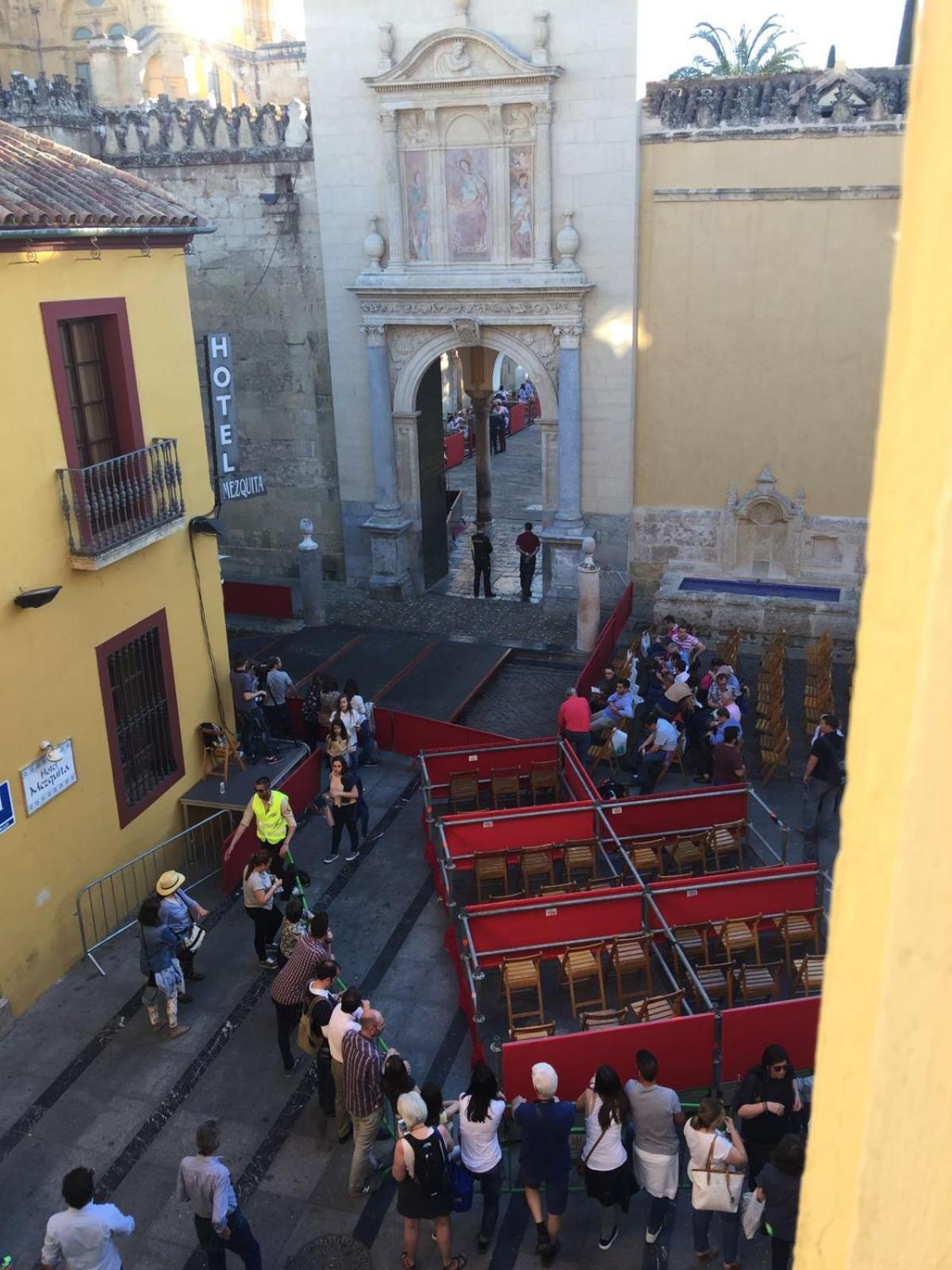 El balcón de la Mezquita
