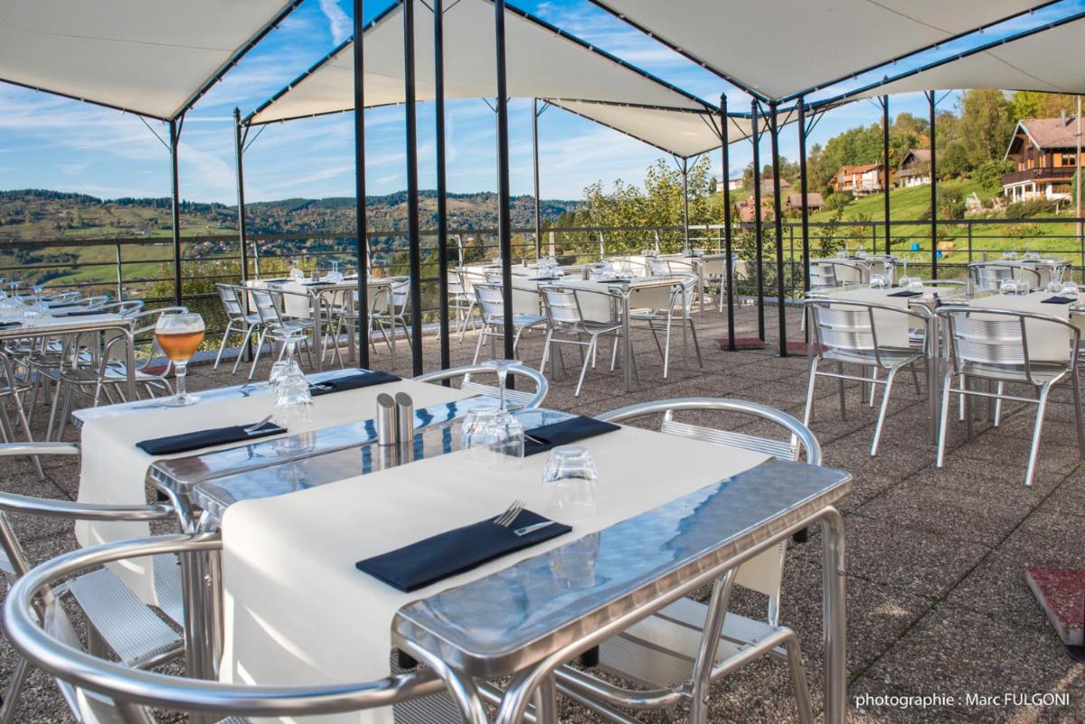 outdoor BBQ area