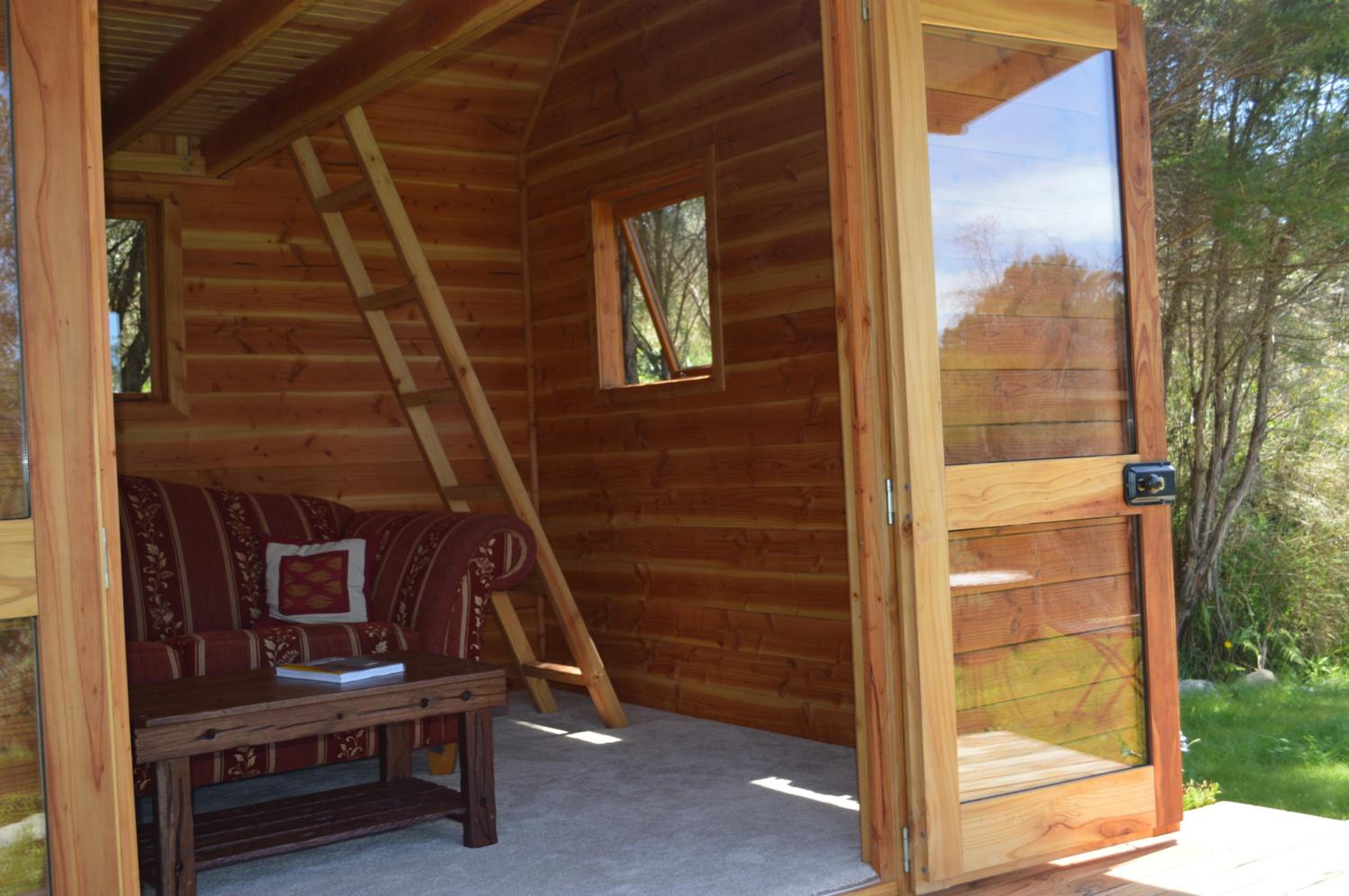 Sunrise Cabin at First Light Rangihaeata Retreat view 5
