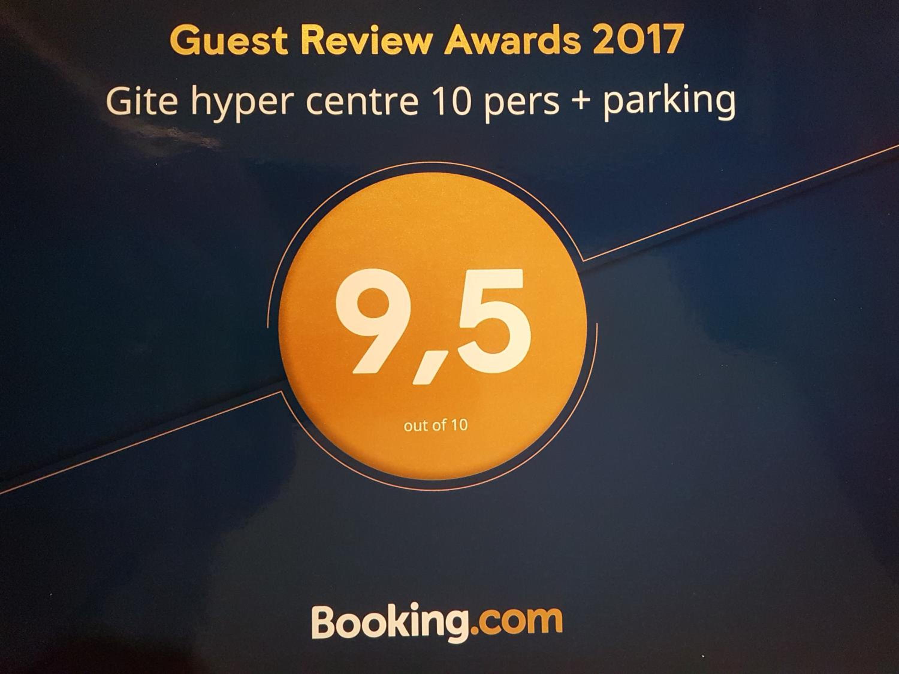 Gite hyper centre 10 pers