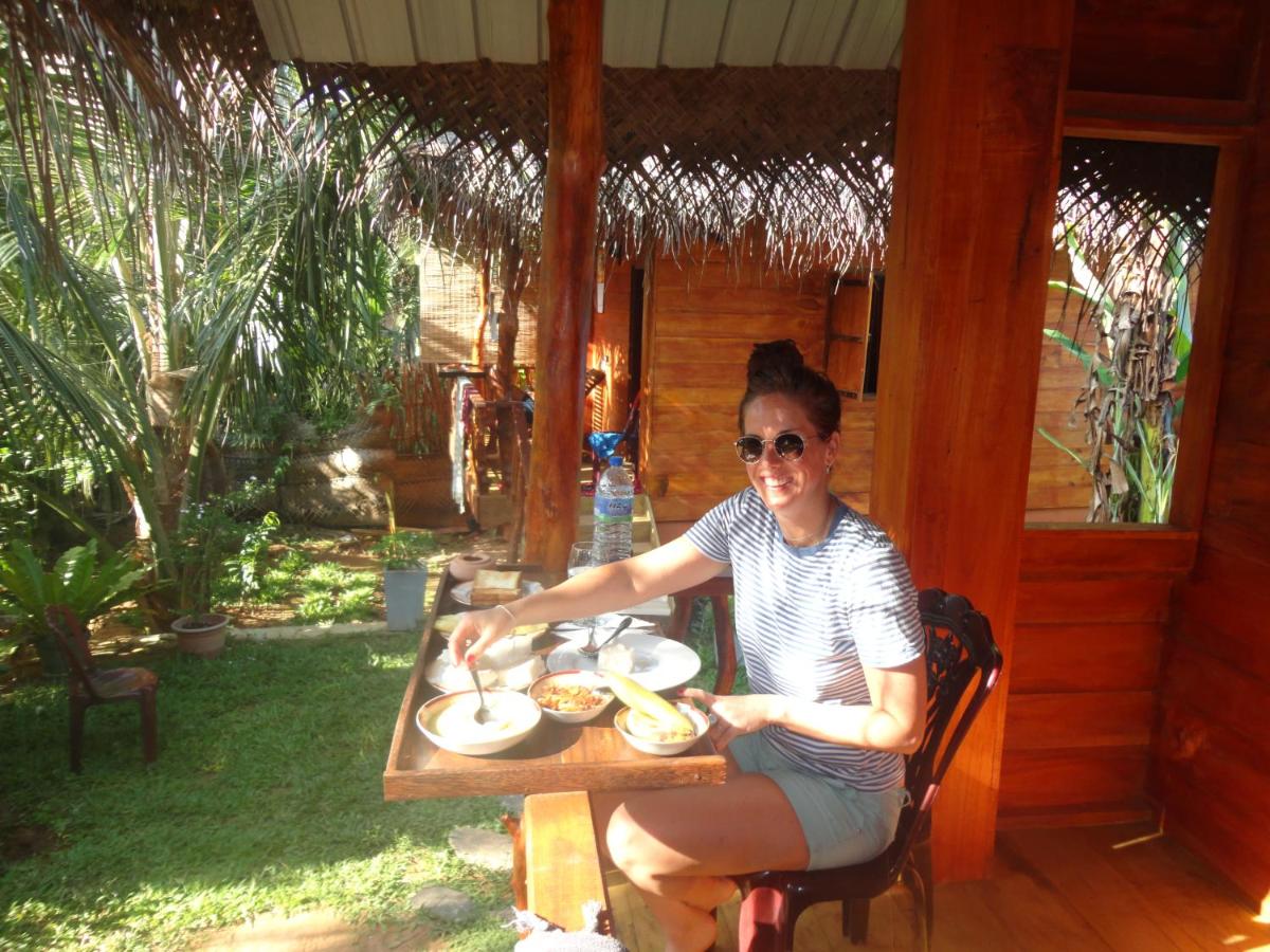 outdoor BBQ area