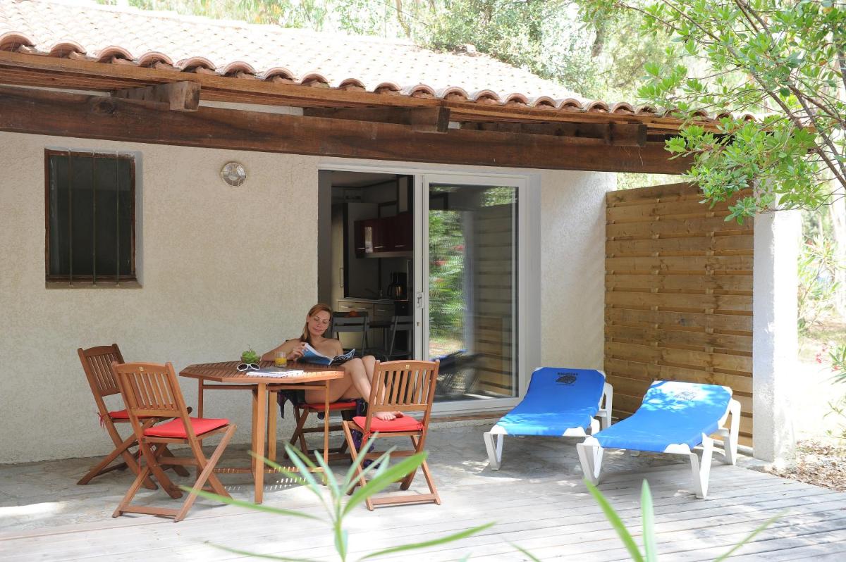 outdoor BBQ area