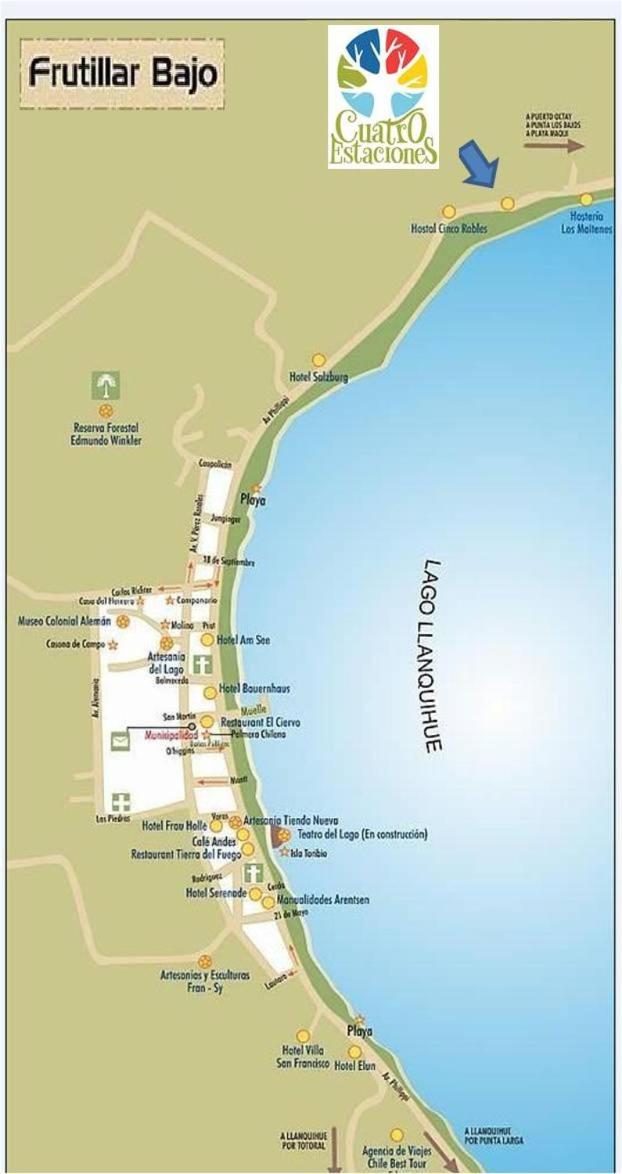 Cabañas Cuatro Estaciones Frutillar Bajo