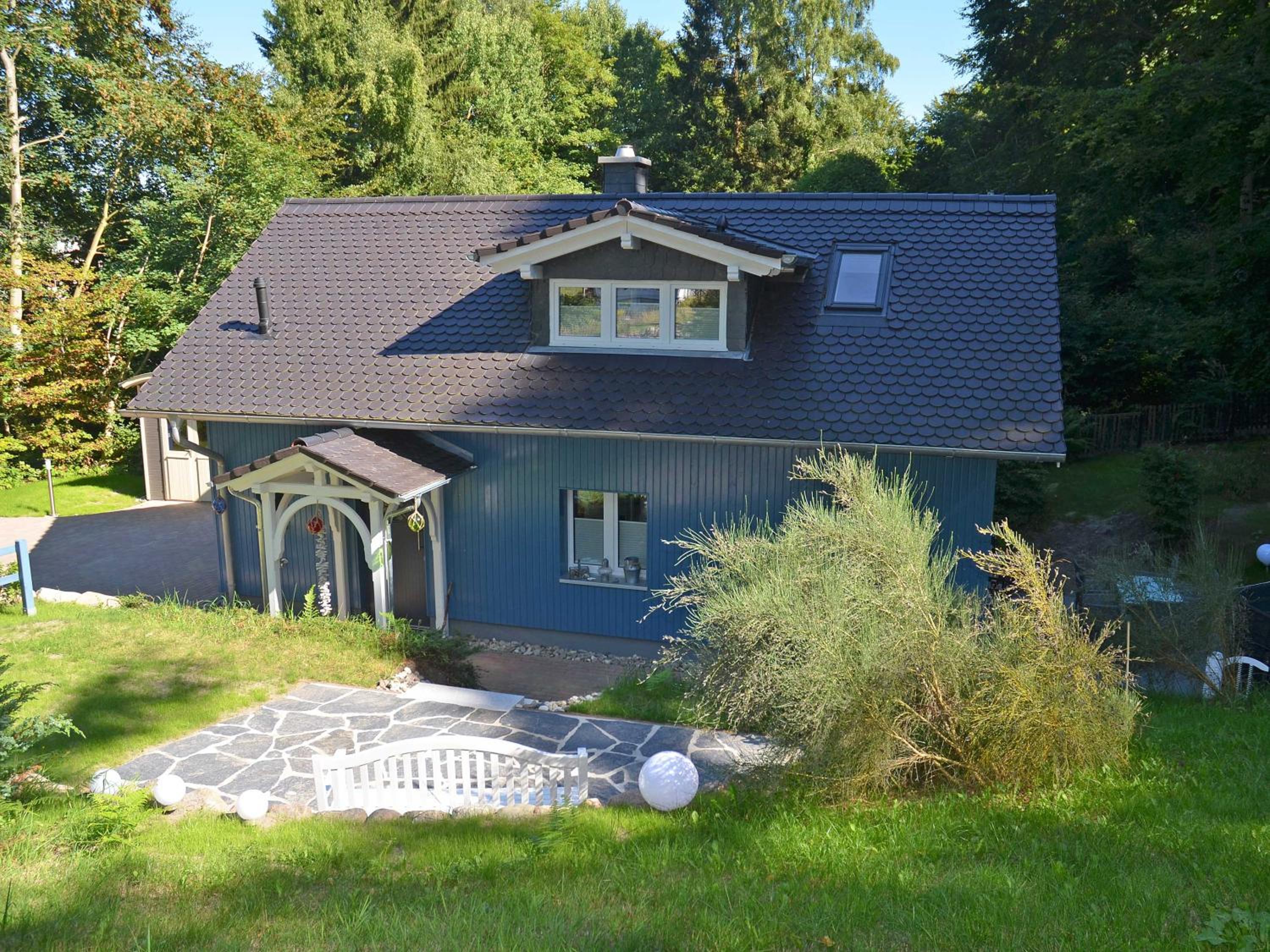 Blaues Strandhaus Sellin