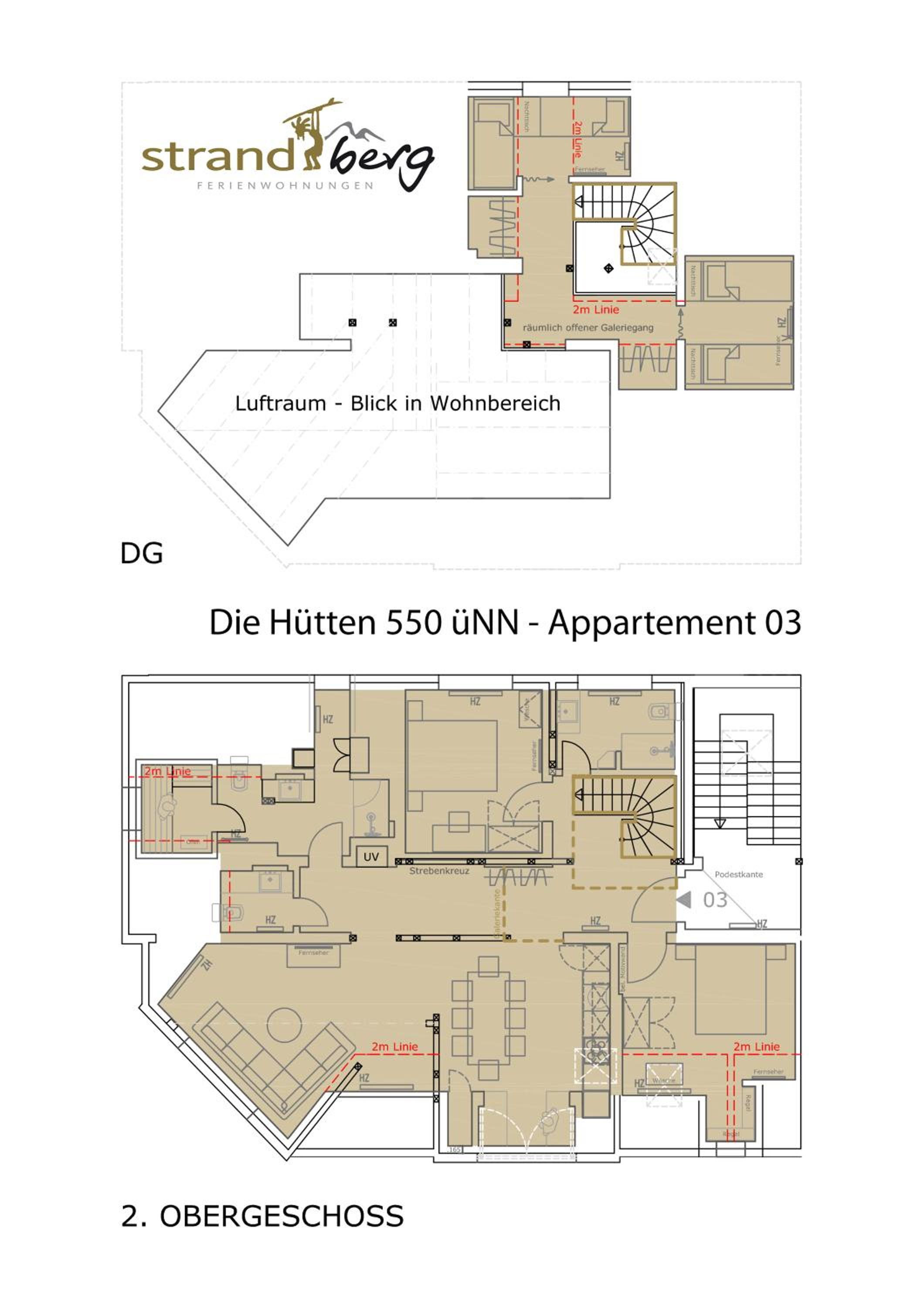 StrandBerg's Die Hütten 550 üNN