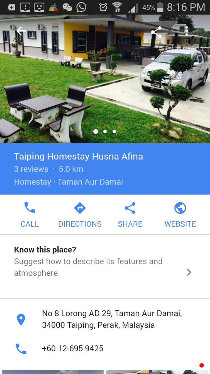 Taiping Homestay Husna Afina photo 4