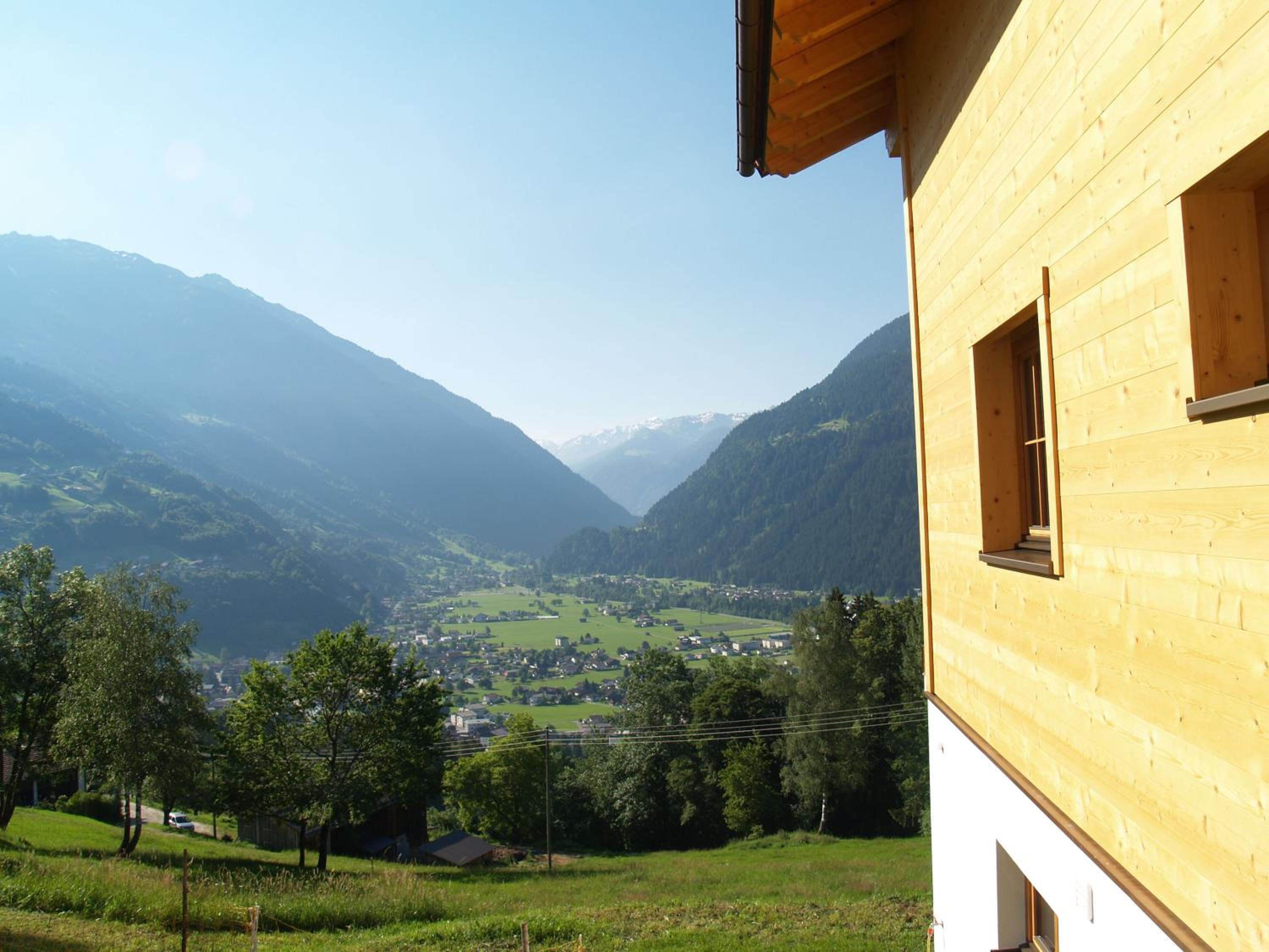 Haus grüner Wald