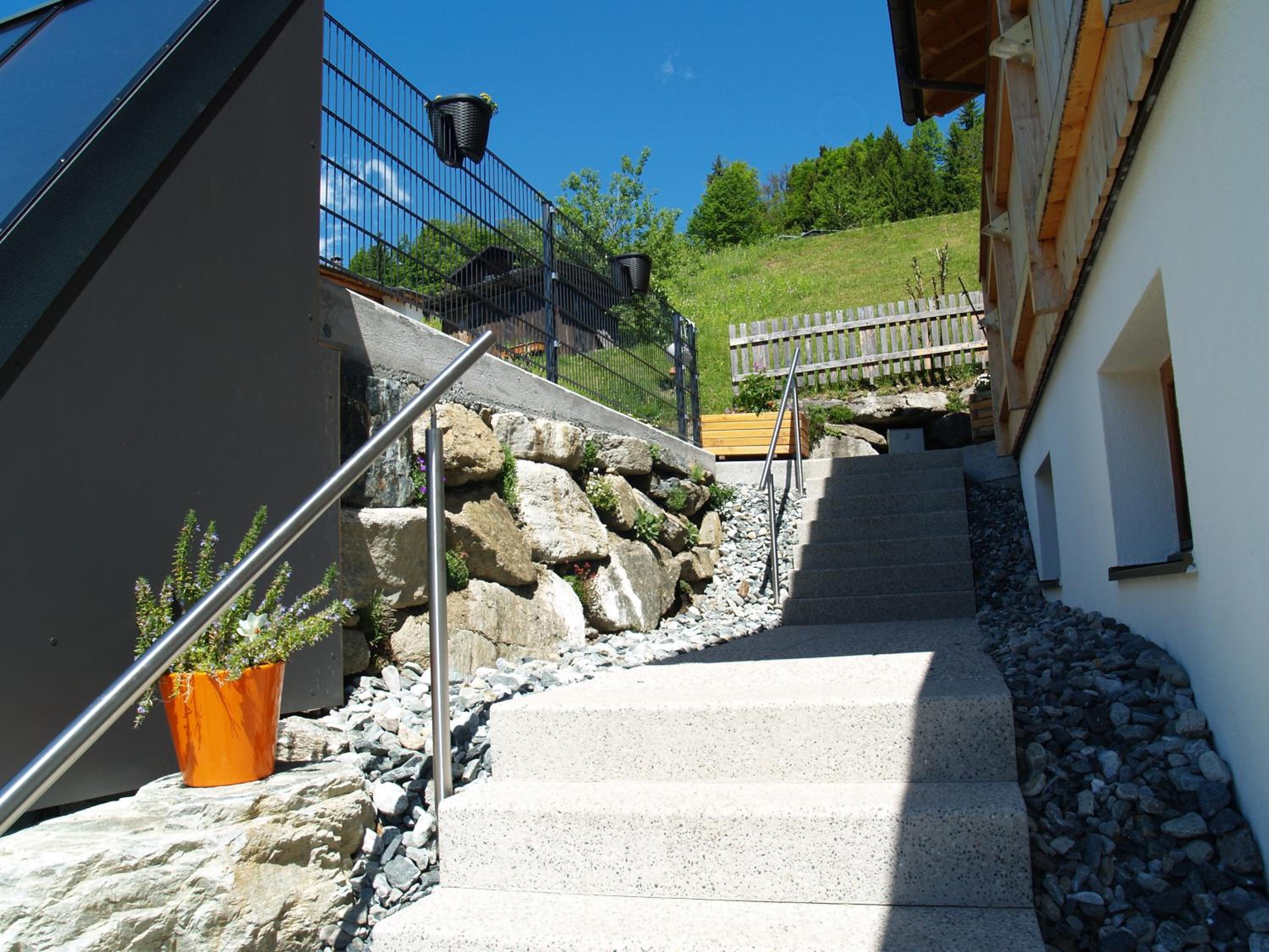 Haus grüner Wald