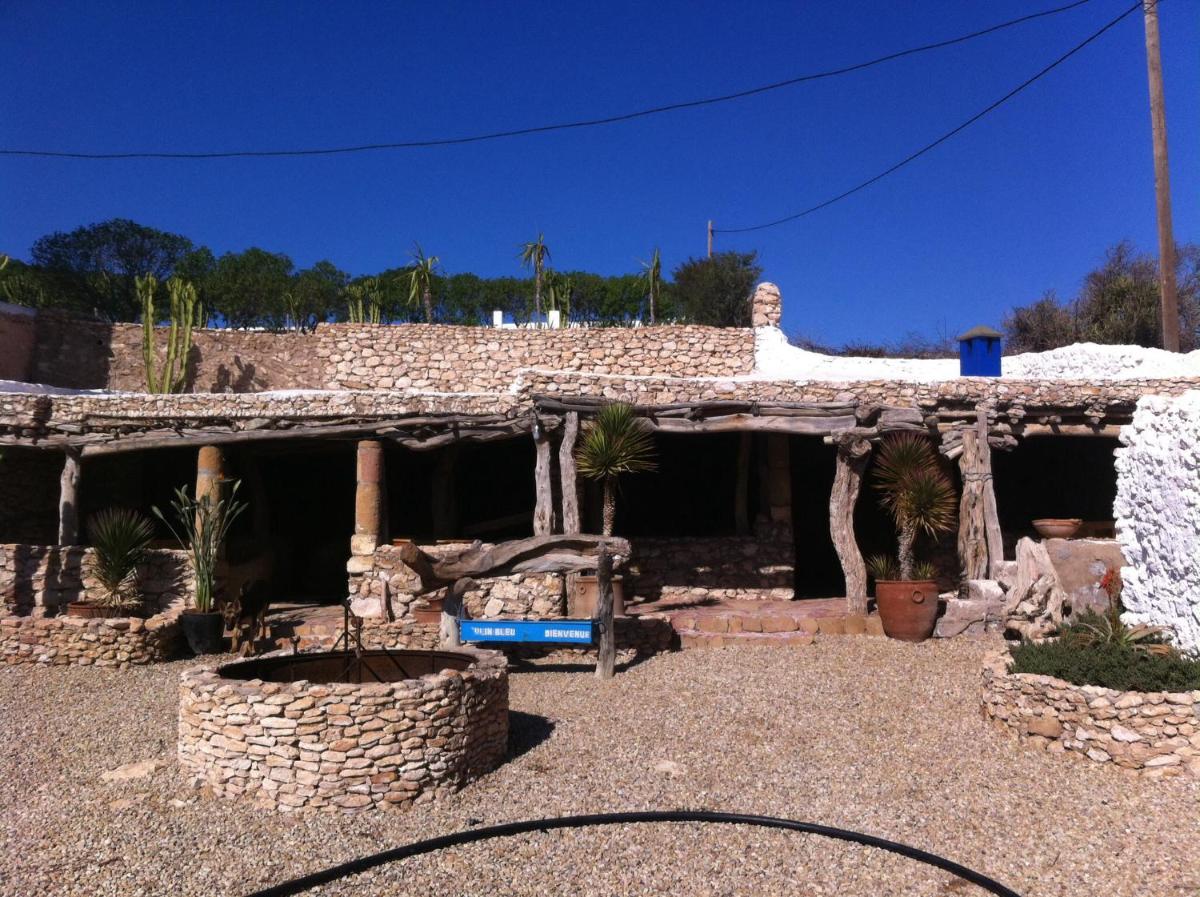 outdoor BBQ area