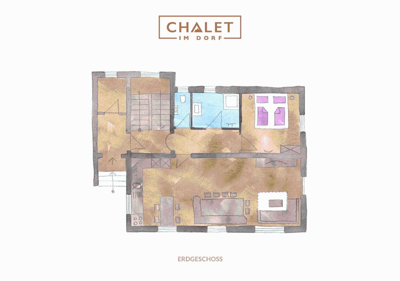 Chalet im Dorf