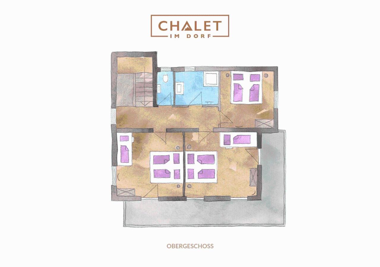 Chalet im Dorf