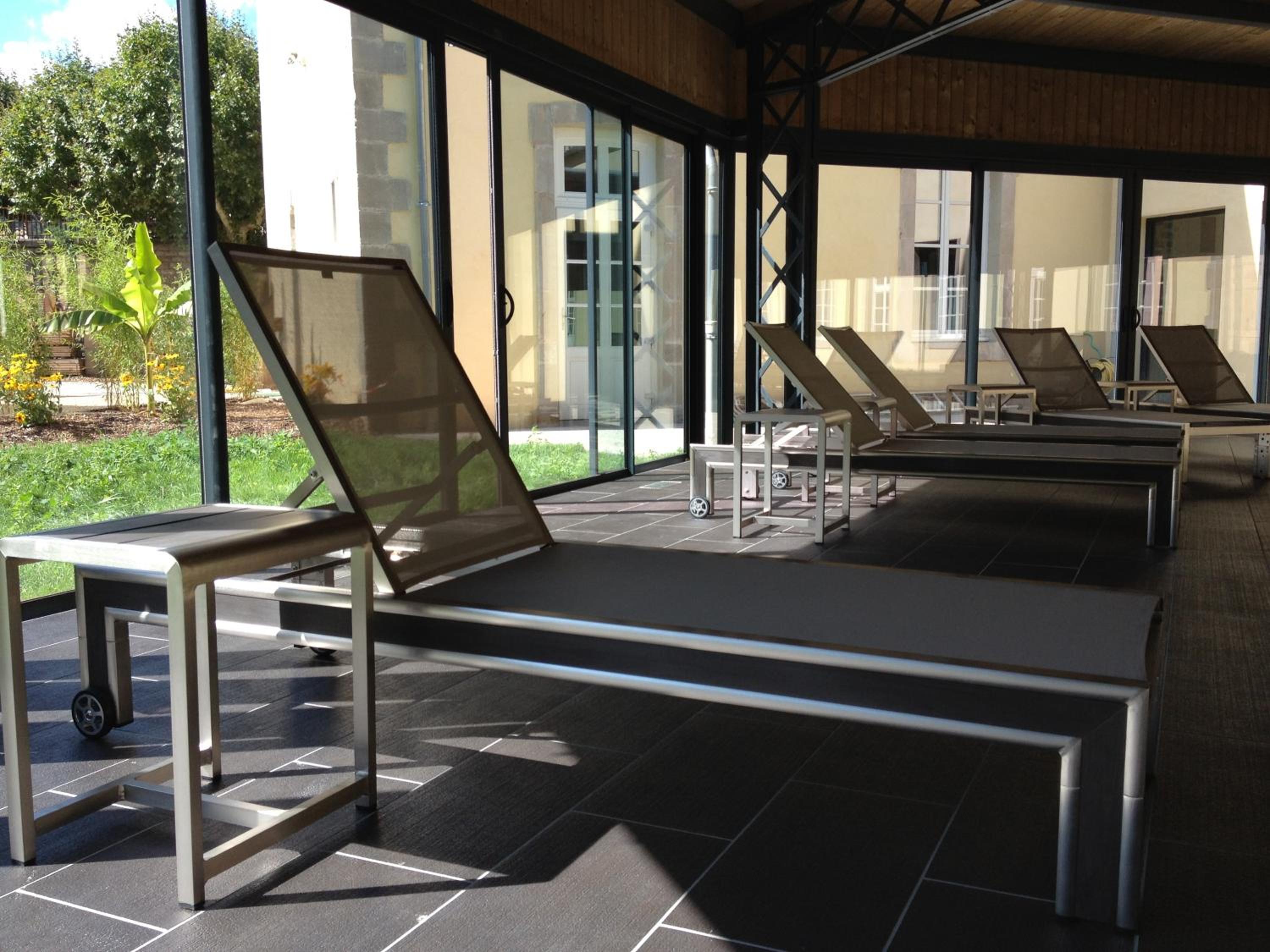 outdoor BBQ area