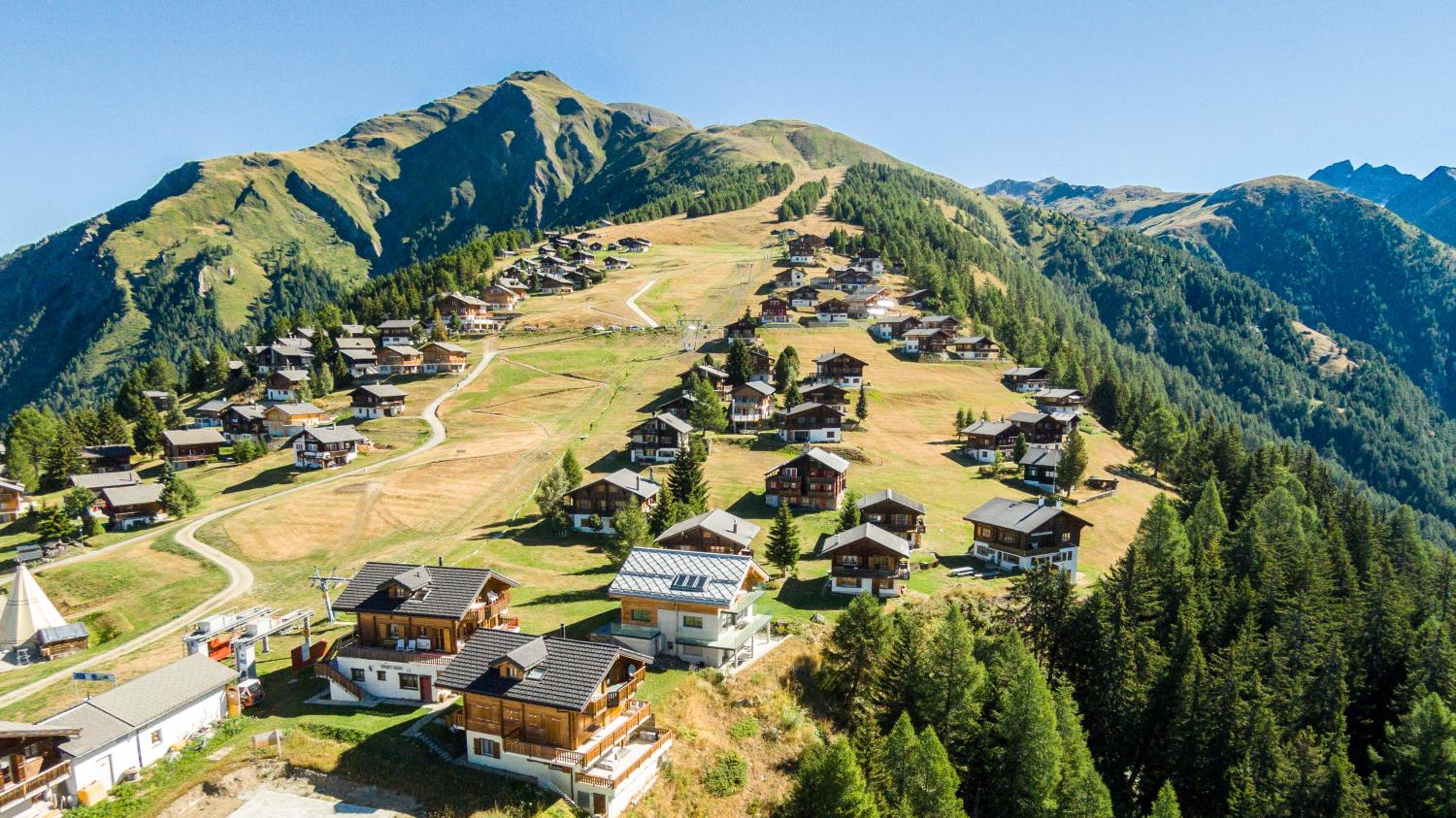 Chalet Saflischmannli auf der Alpe Rosswald
