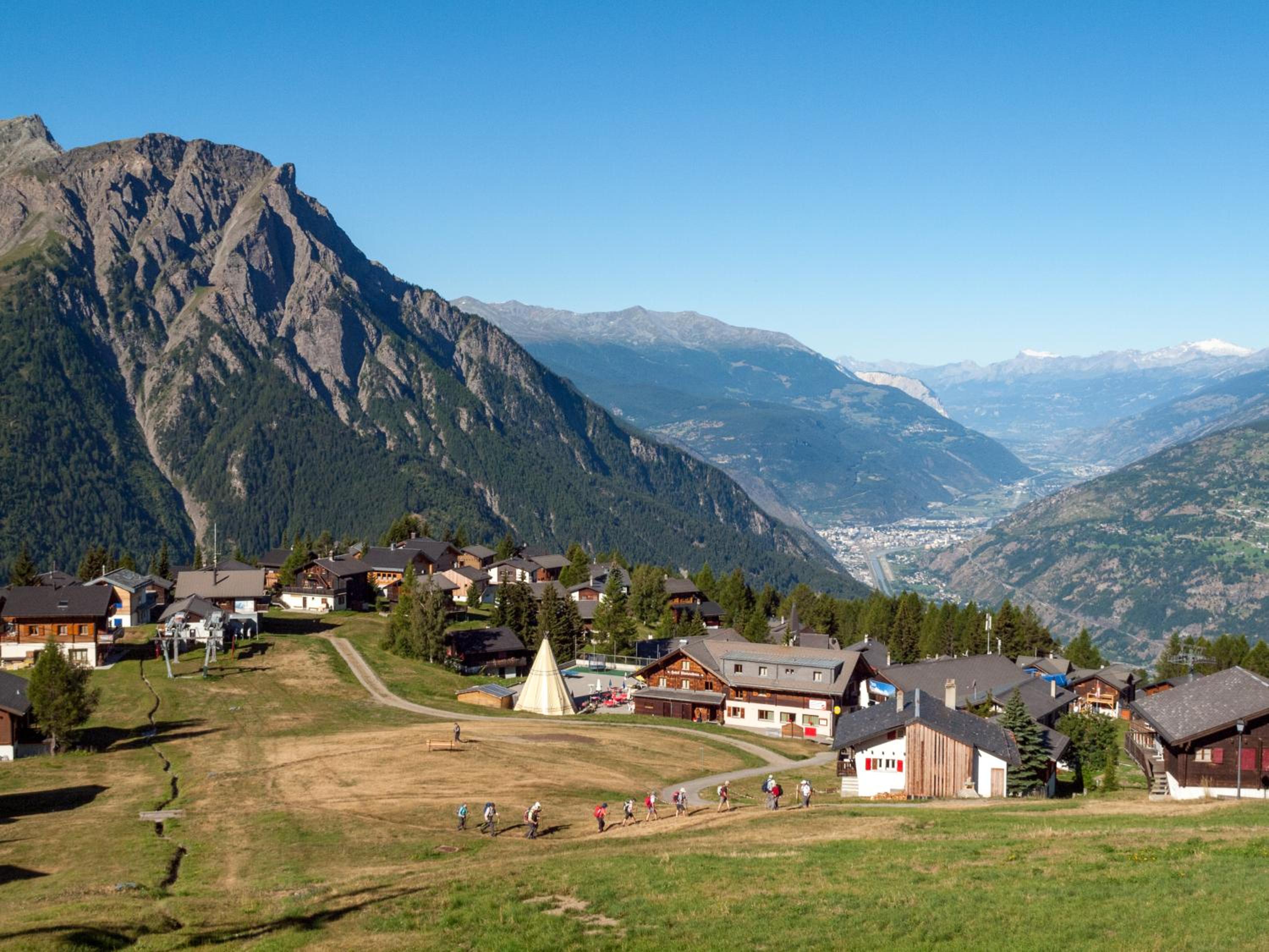 Chalet Saflischmannli auf der Alpe Rosswald