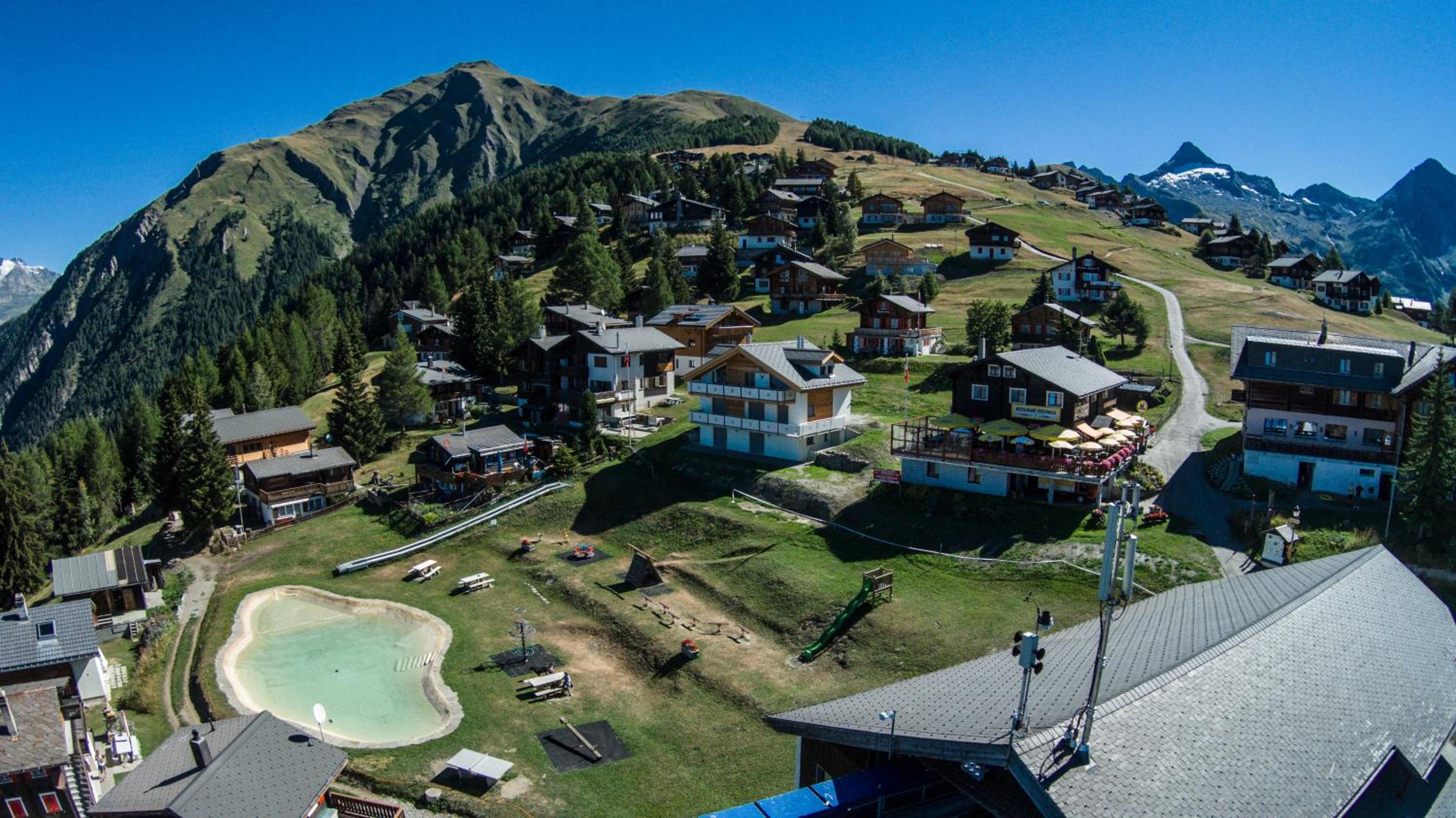 Chalet Saflischmannli auf der Alpe Rosswald