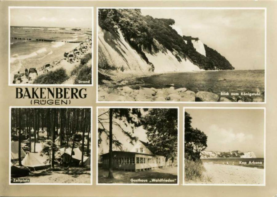 DDR Bungalow direkt am Strand auf Rügen