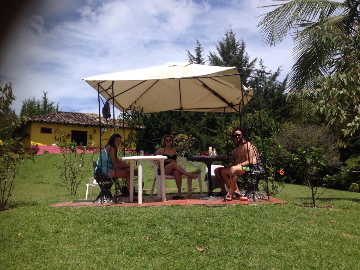 outdoor BBQ area
