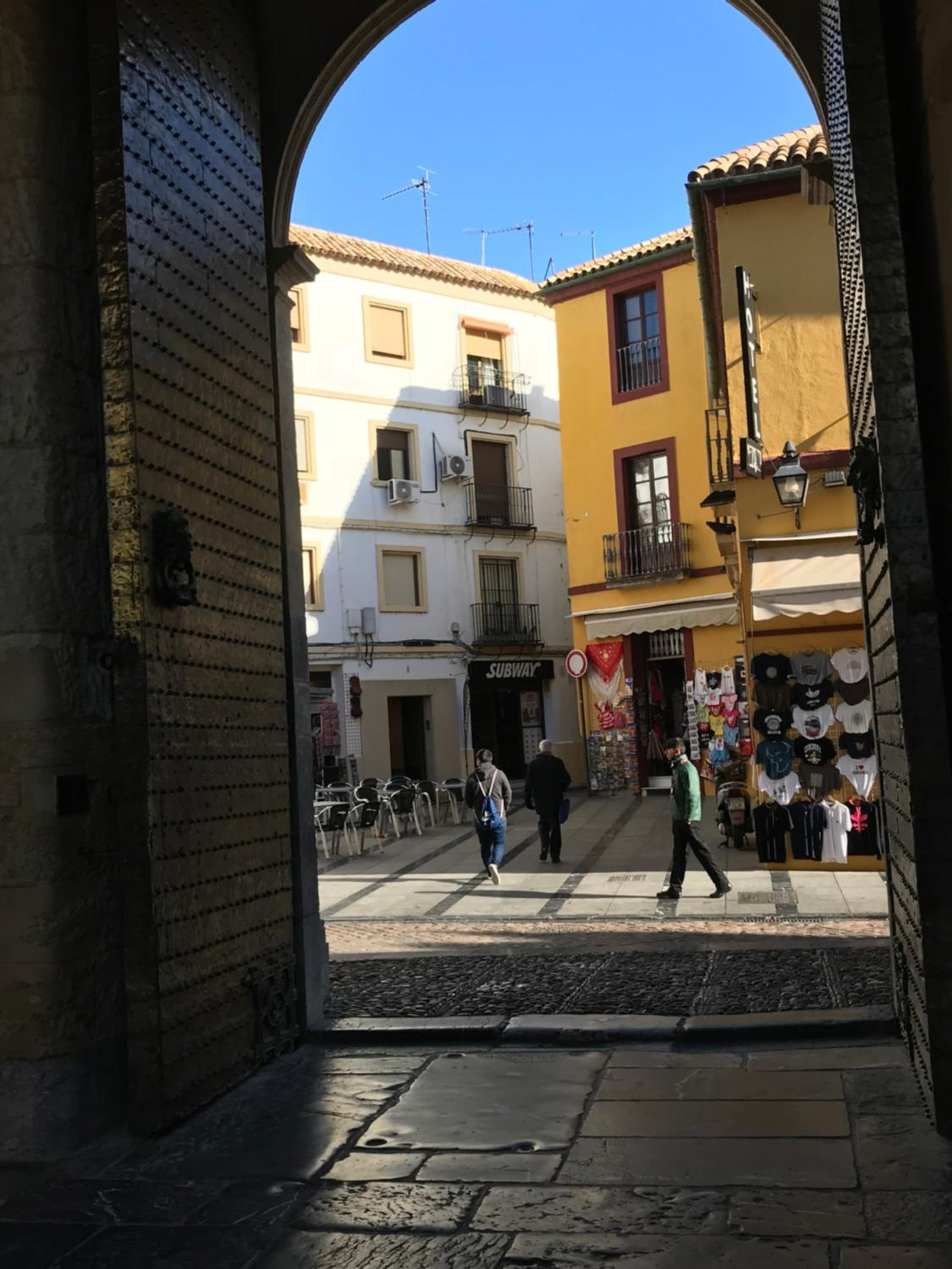 El balcón de la Mezquita