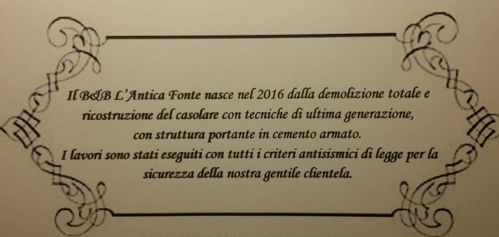 B&B L' Antica Fonte view 5