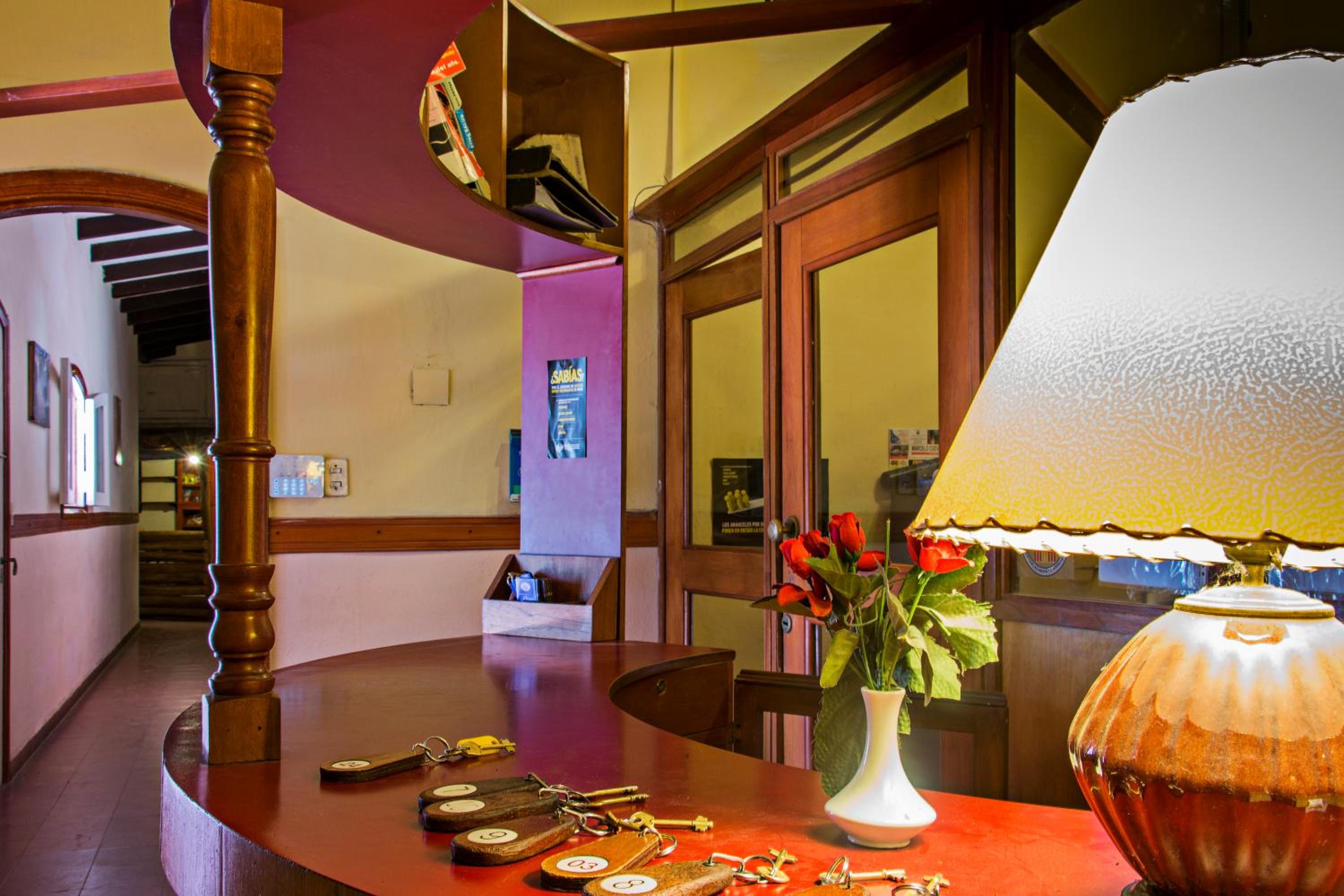 hotel reception