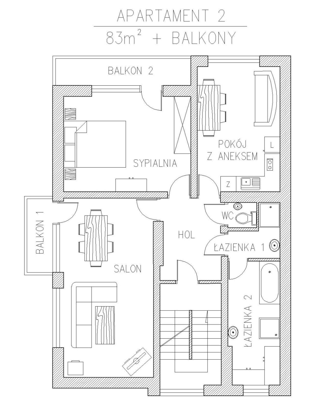 Bastówka Apartamenty view 3