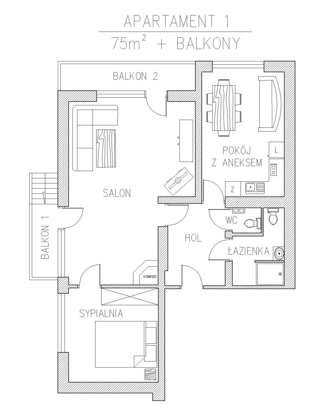 Bastówka Apartamenty view 2
